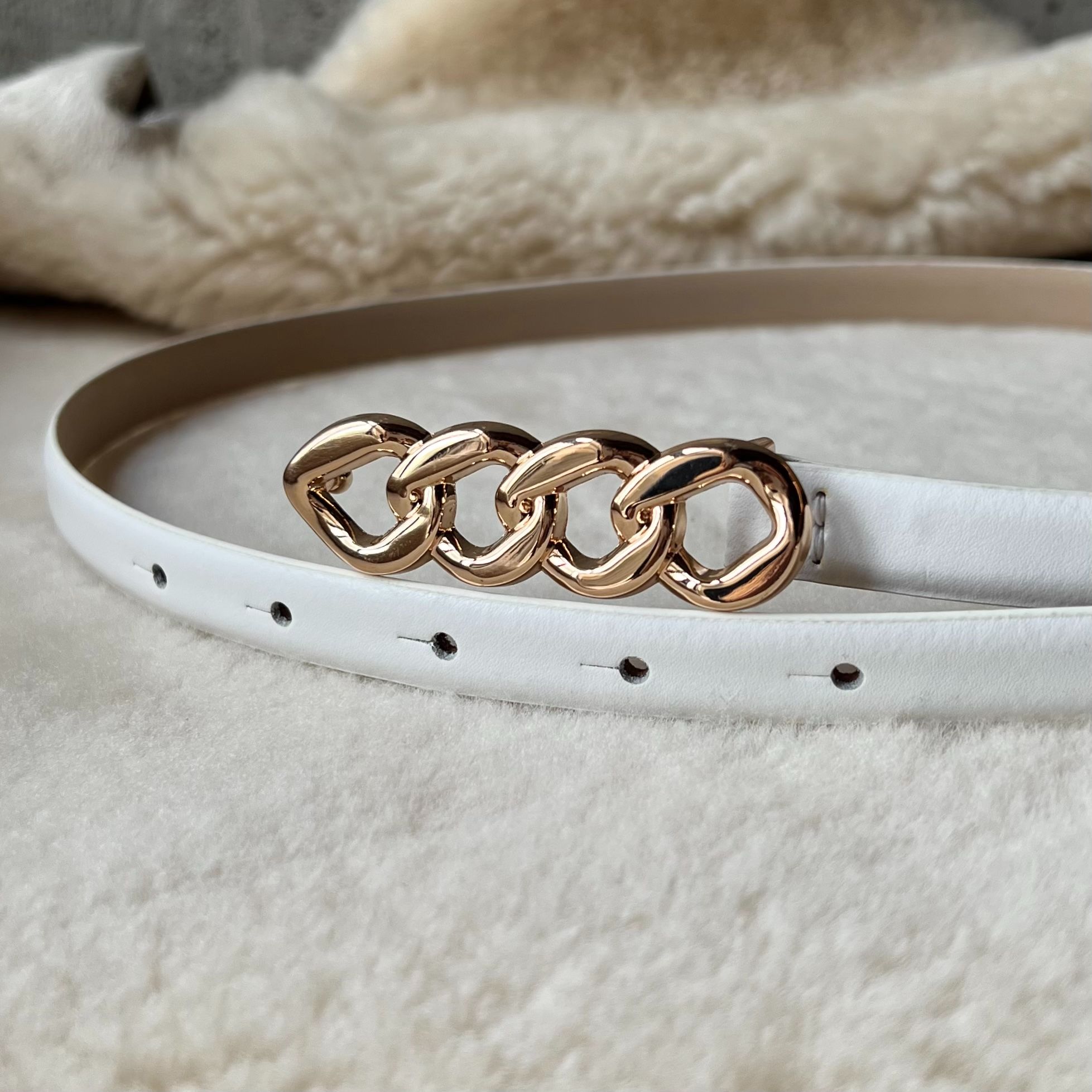 1.5cm皮帶 1.雪白