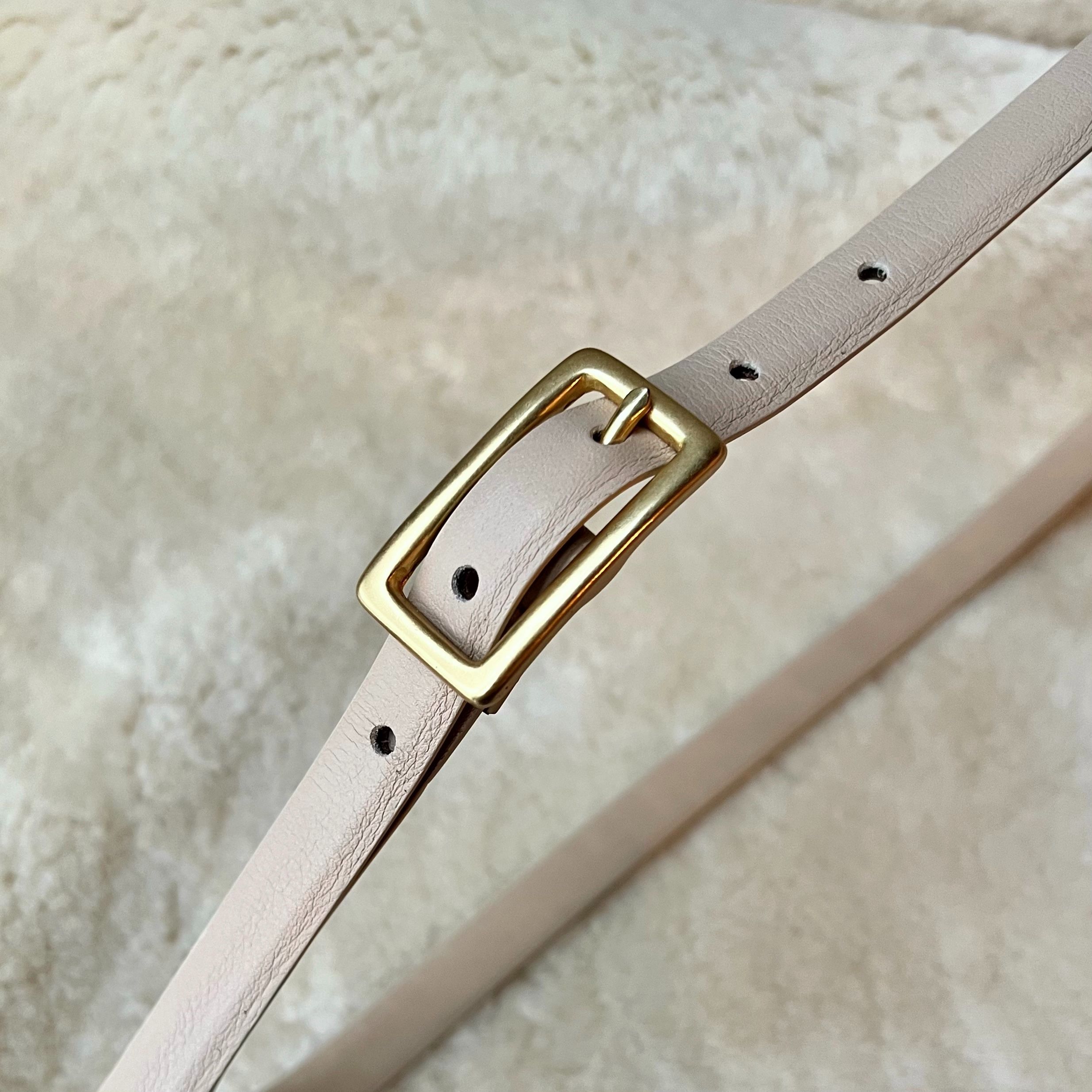 1.5cm皮帶 3.杏色