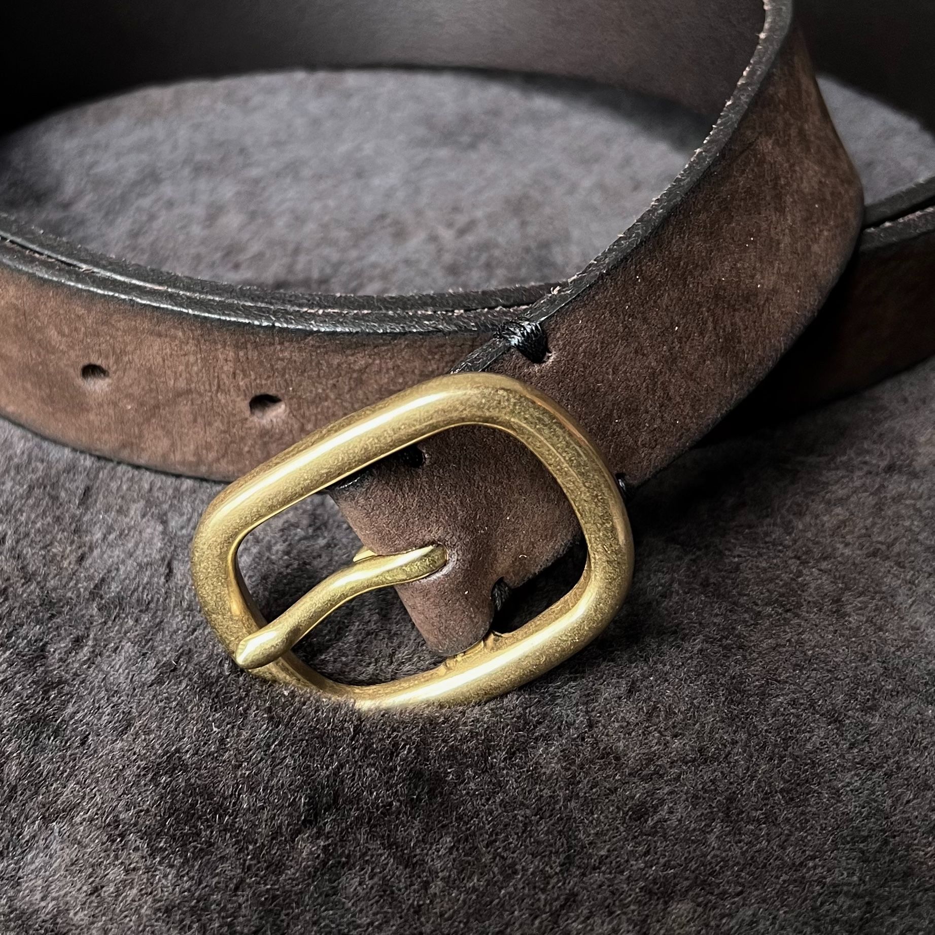 3.0cm皮帶 2.油蠟咖啡