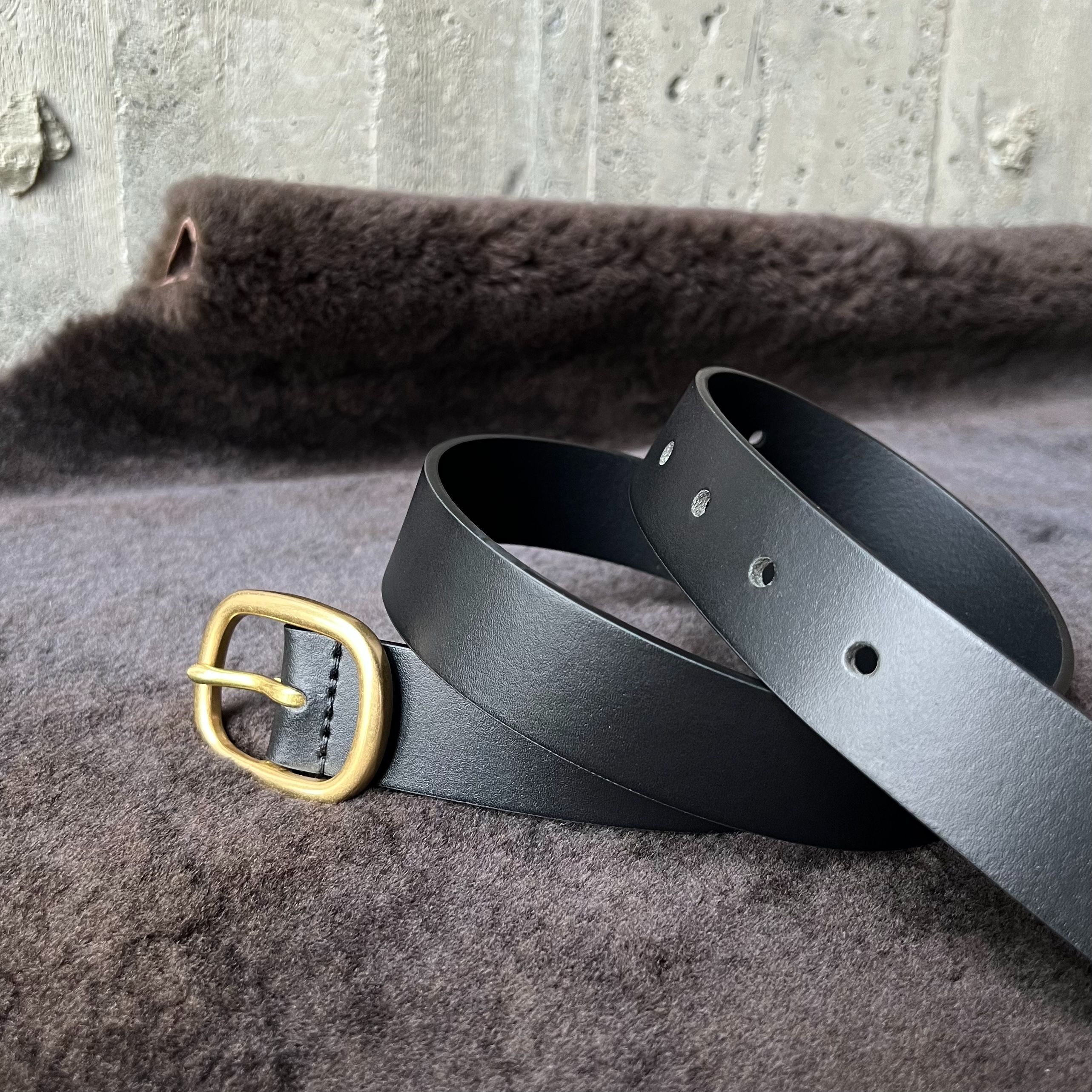 3.0cm皮帶 10.亮黑