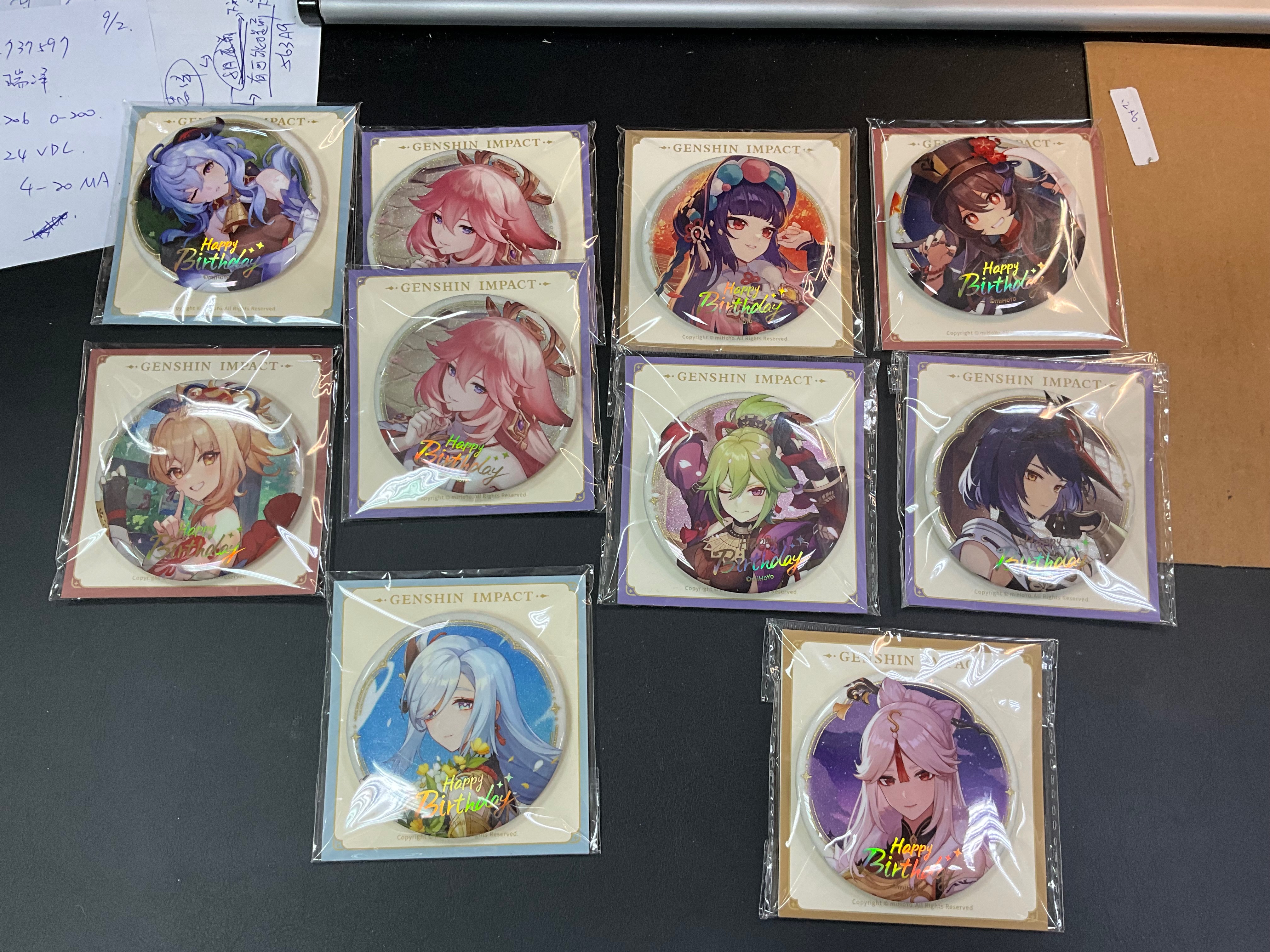 生日徽章-女角區