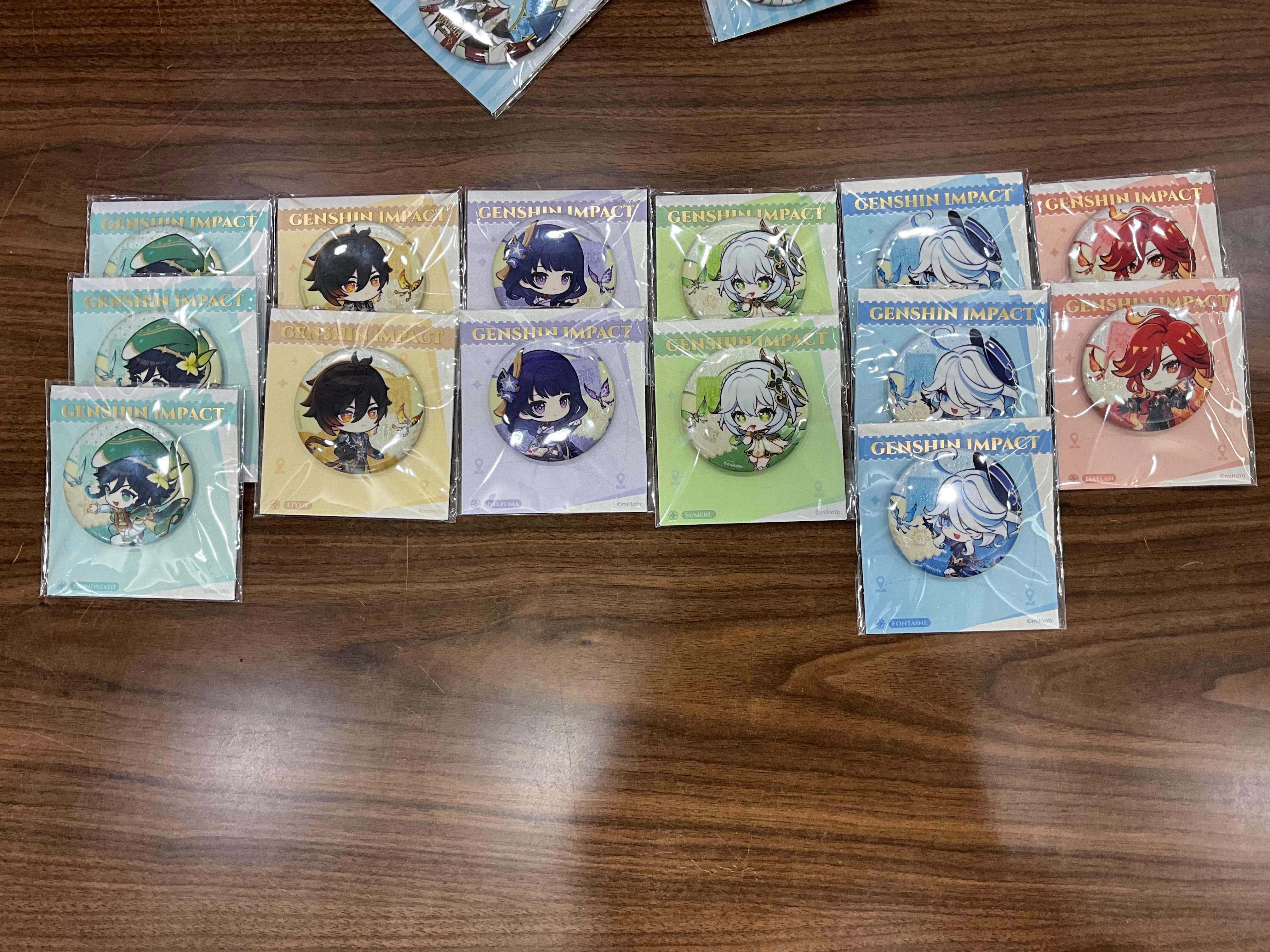 五週年Q版徽章系列