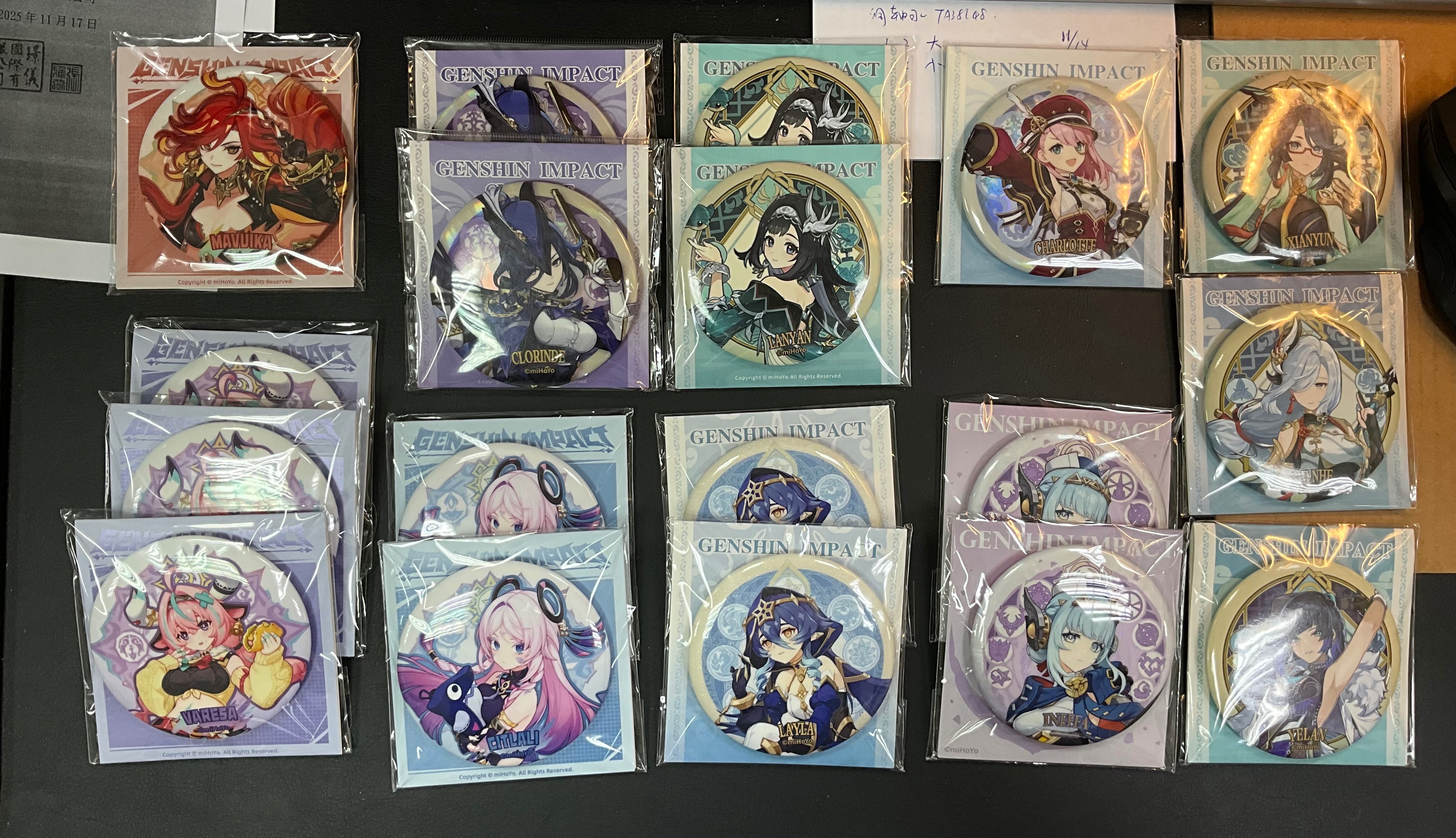 立繪系列-徽章區（女角）