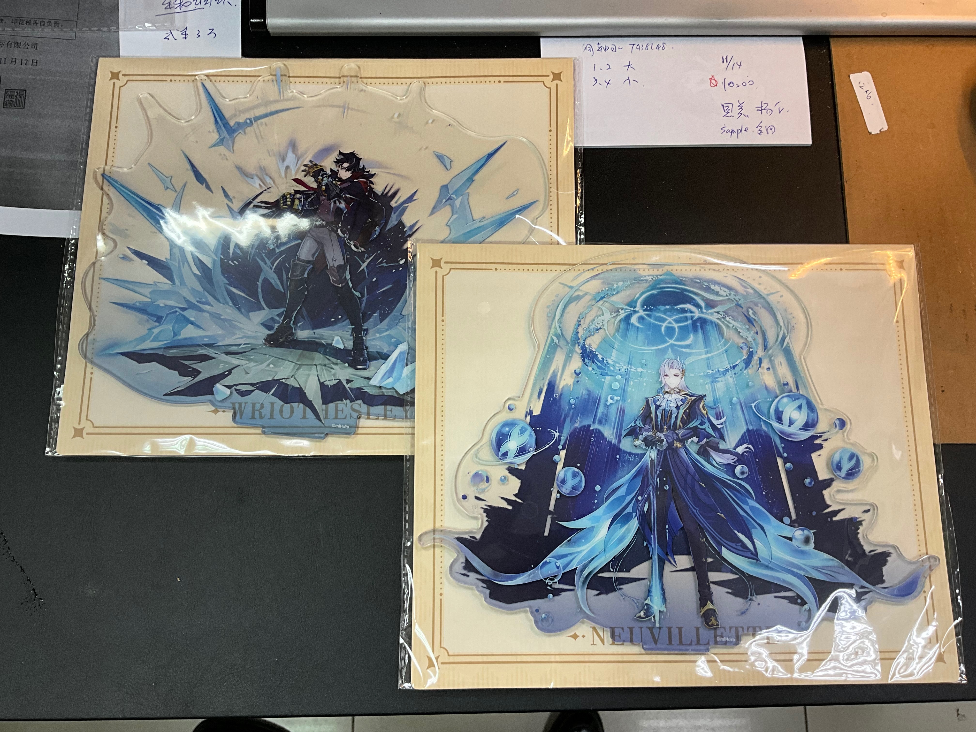 9折特價抽卡立繪立牌區（有爆袋/物品完整）