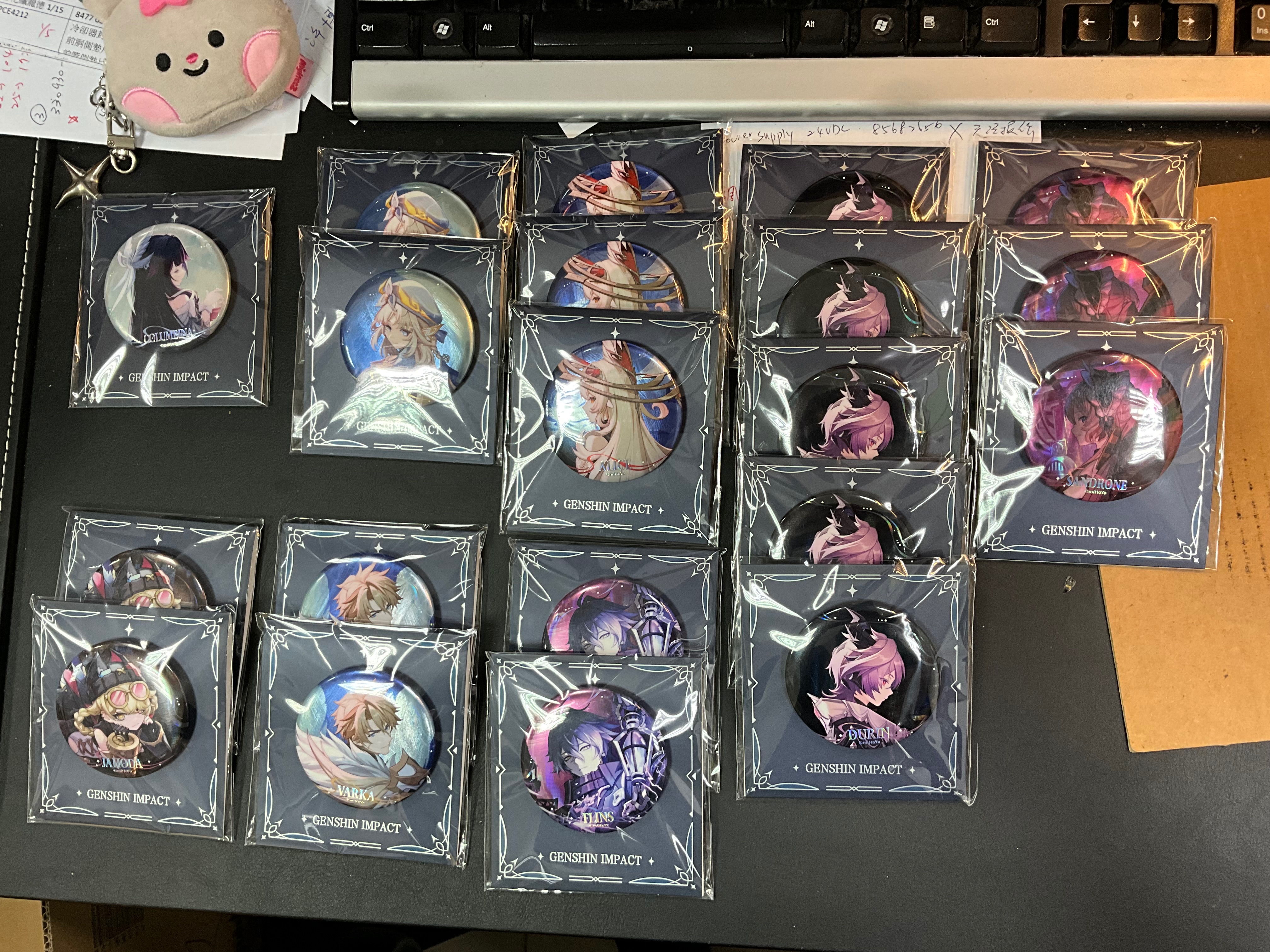 挪德卡萊-空月之歌主題徽章