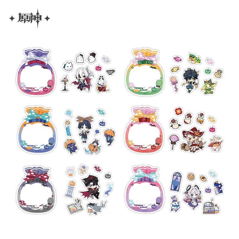 幽夜綺想系列-貼紙套組