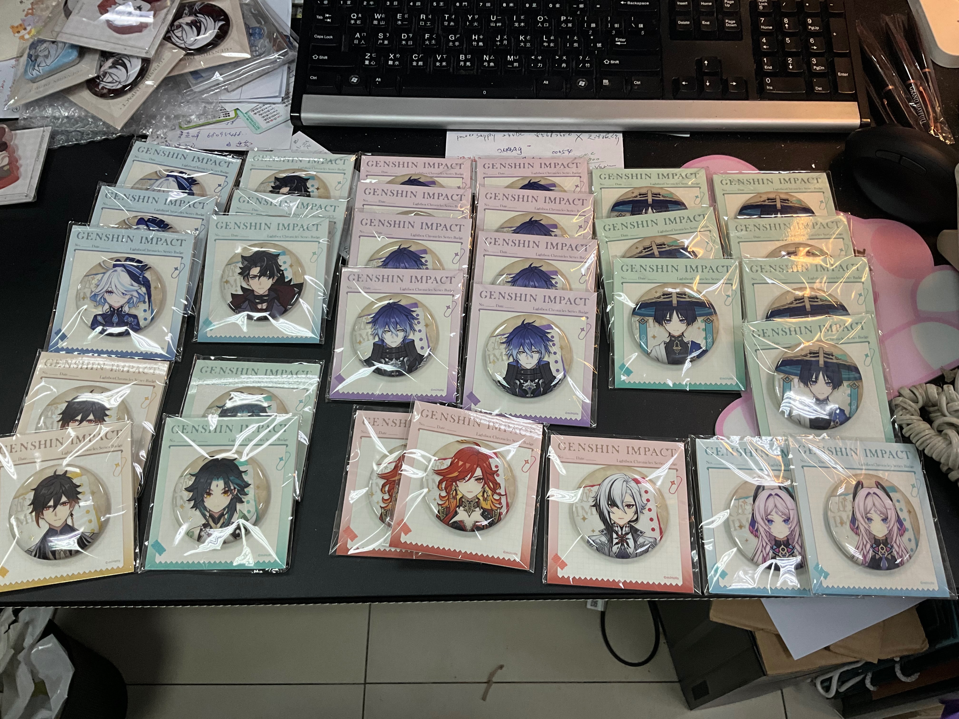 拾光映匣系列徽章