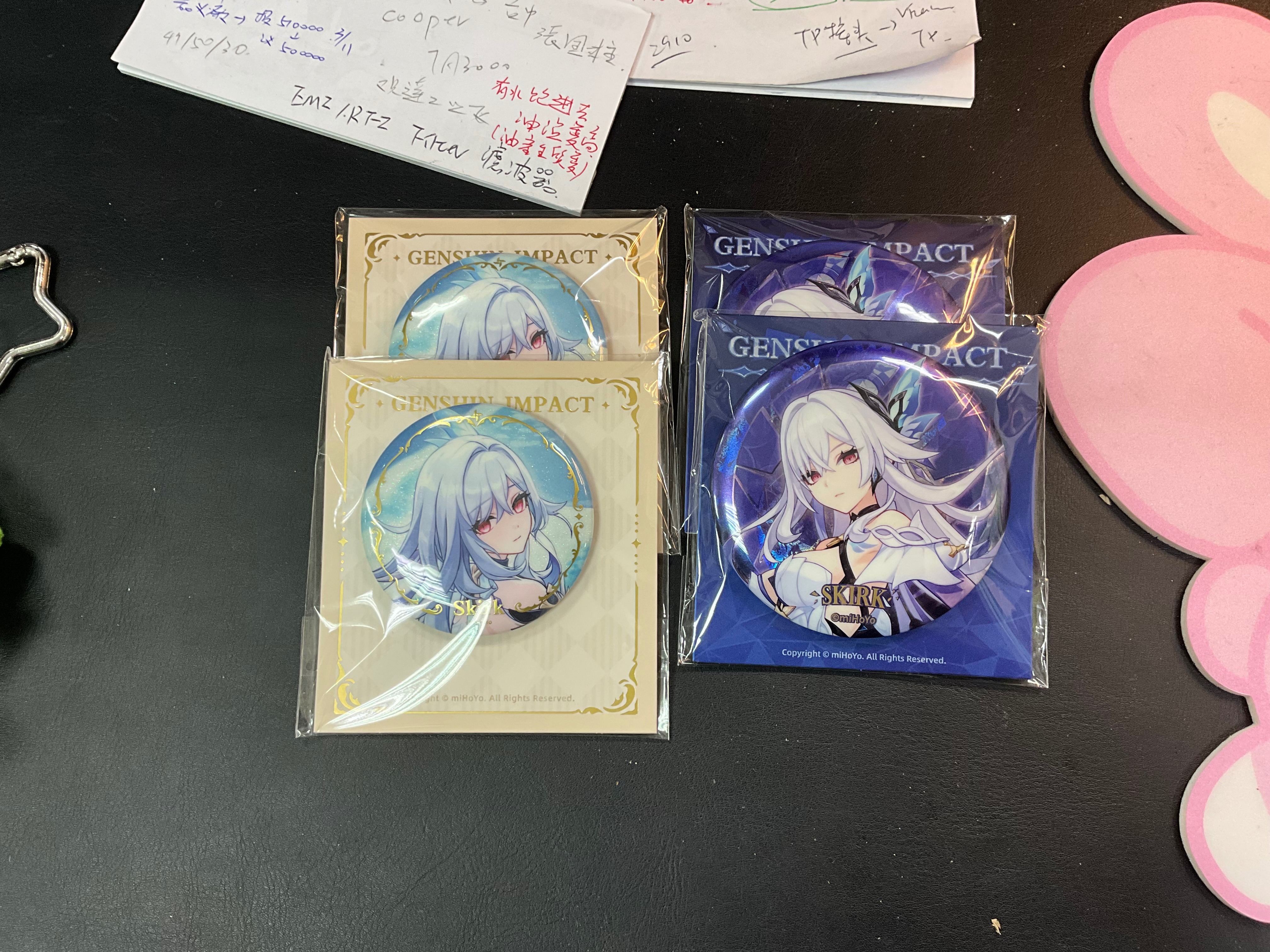 絲柯克相關徽章類（需要立牌請詳見立牌區）