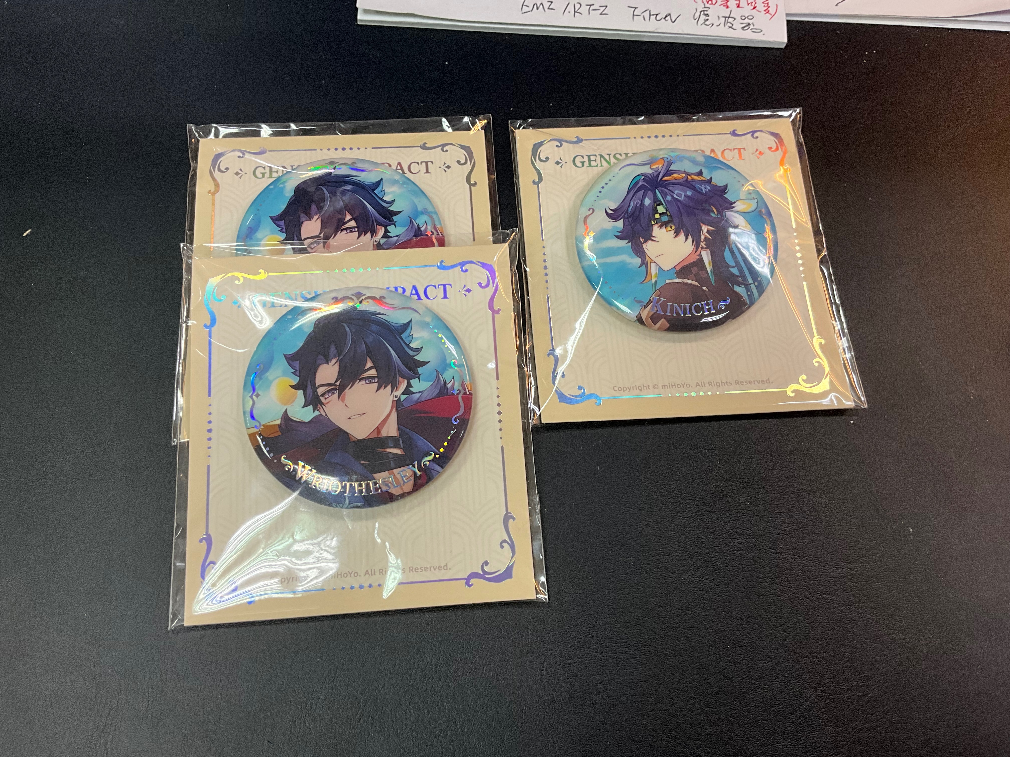 全新主題徽章！（名字有浮雕感！超值得！）