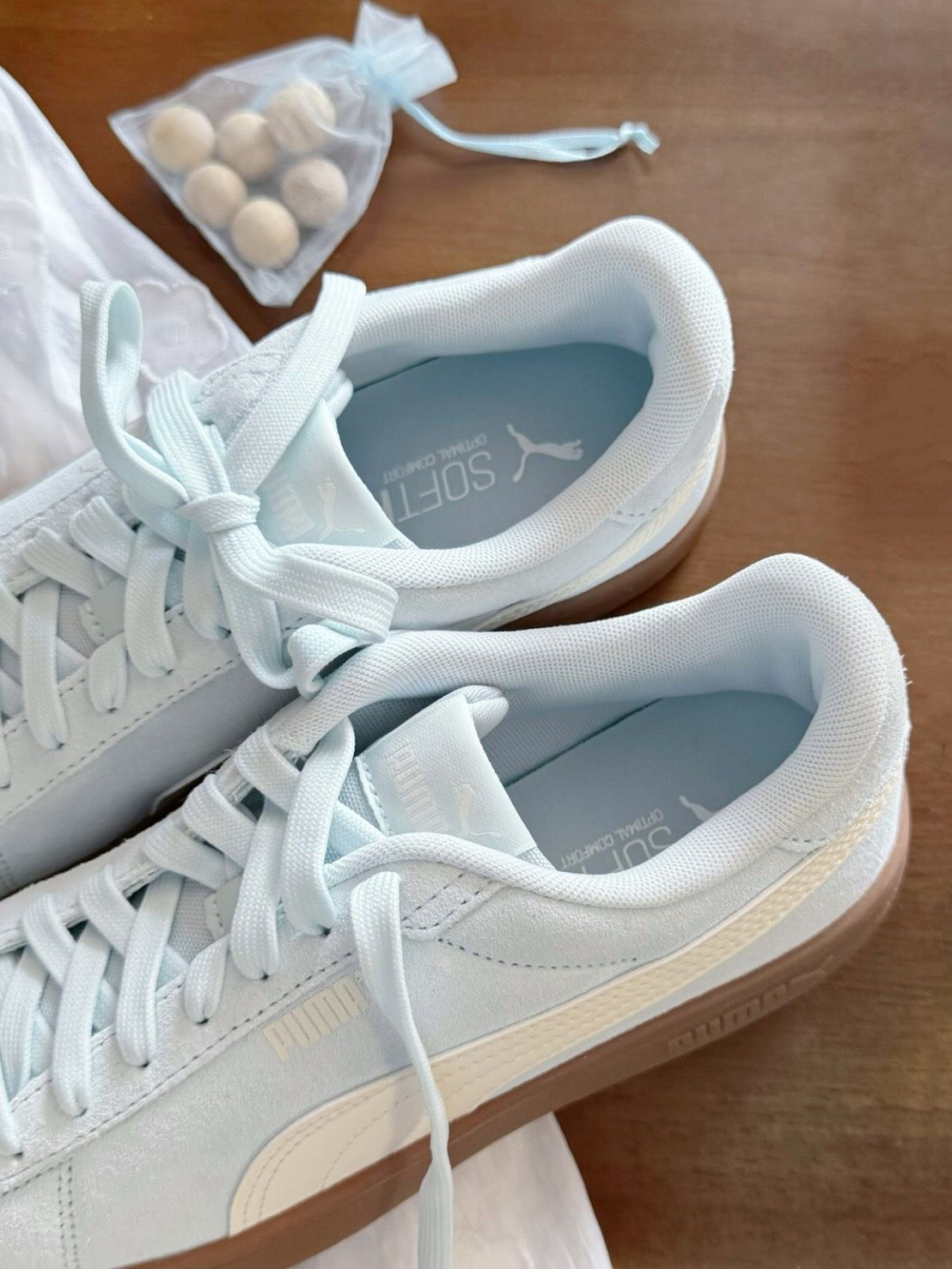 ＜預購＞PUMA smash 寶寶藍