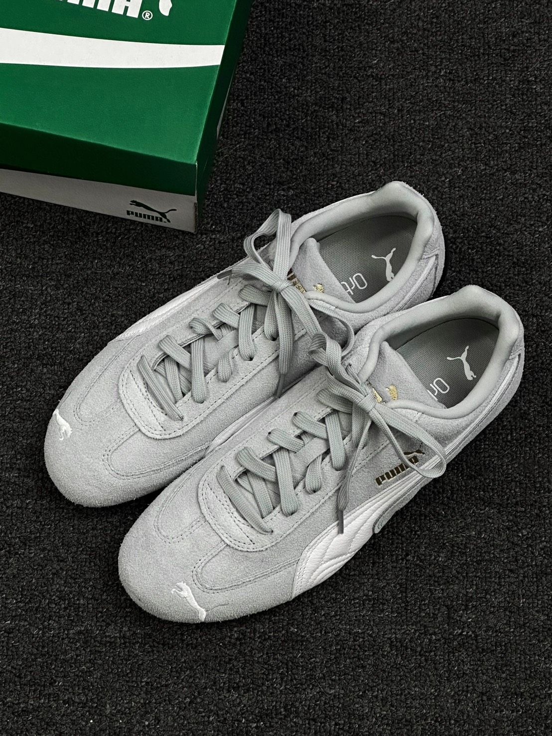 ＜預購＞puma 賽車鞋 鴿子灰