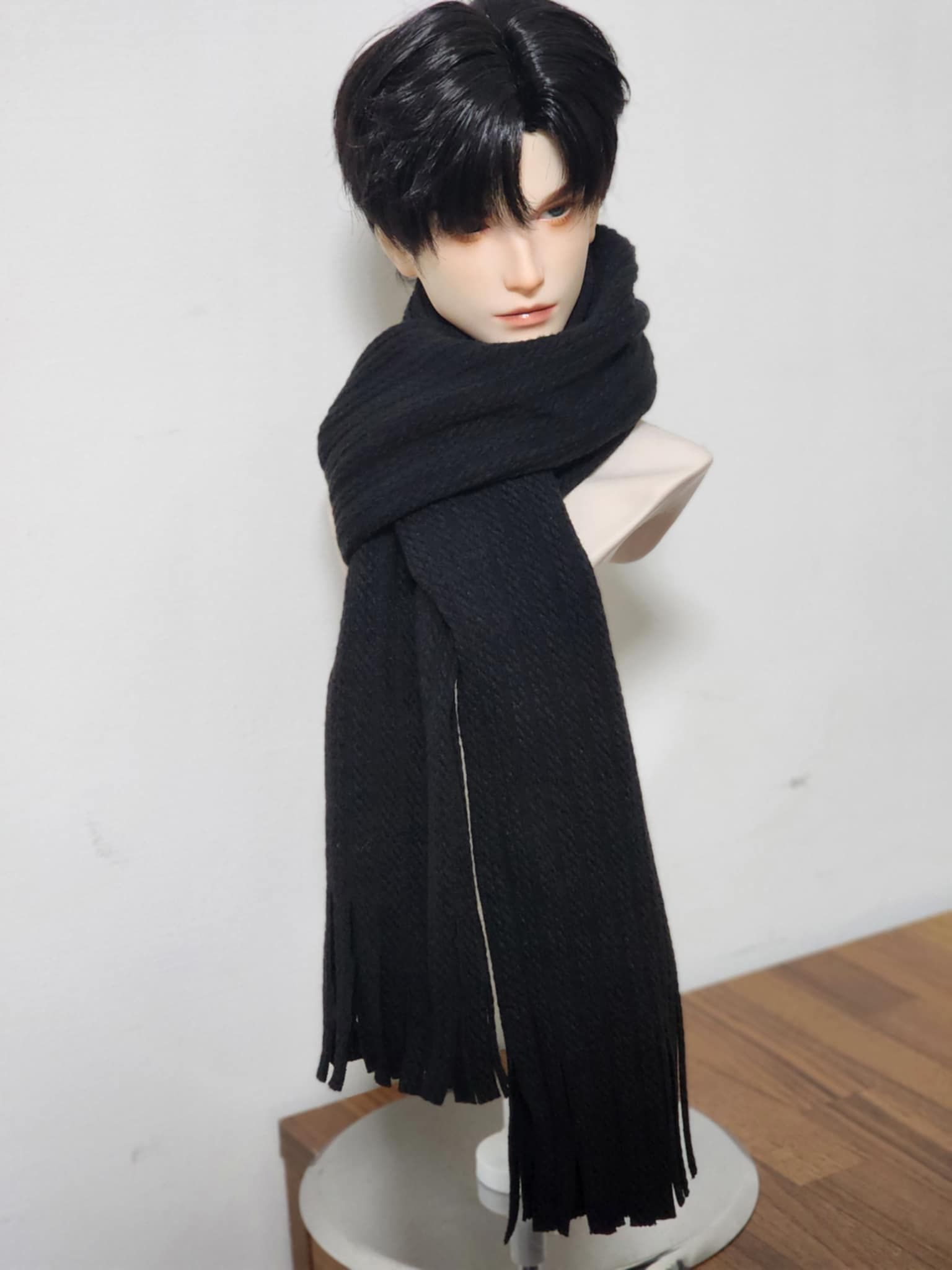 三分、叔用手工圍巾