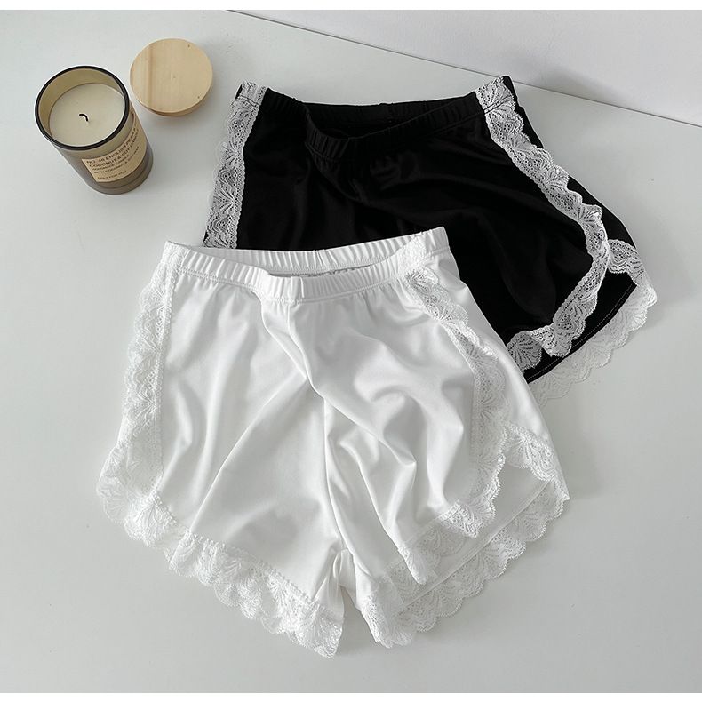 蕾絲冰絲安全褲
