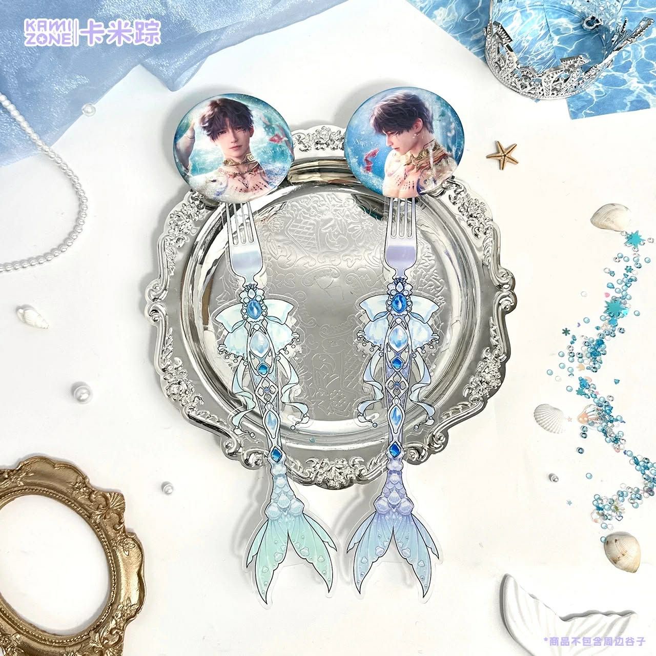 【打卡棒系列8️⃣】人魚之淚餐叉打卡棒【Kamizone全新正版現貨】