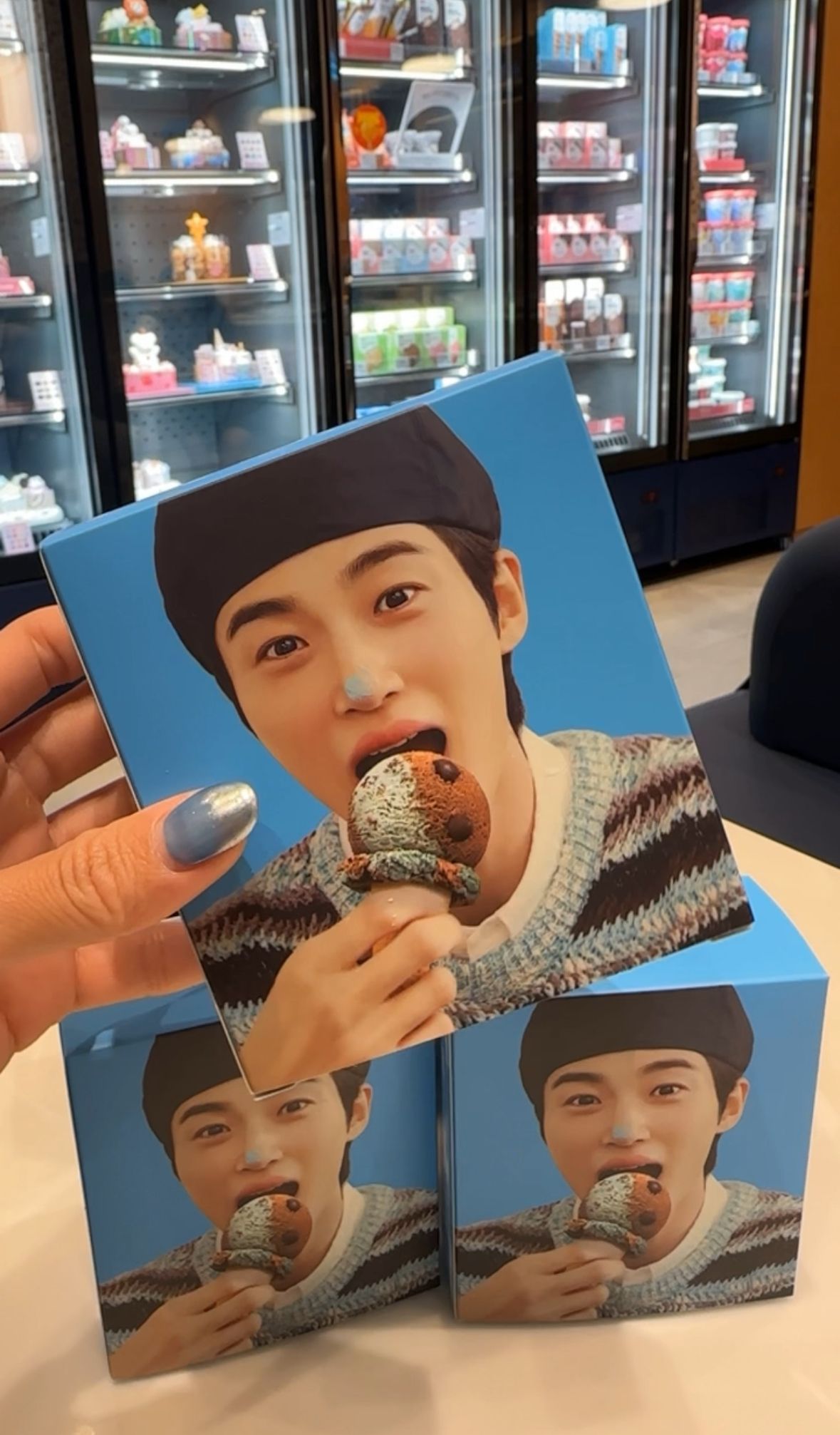 邊佑錫 BR31冰淇淋 馬卡龍BOX（只有盒子沒有馬卡龍！）