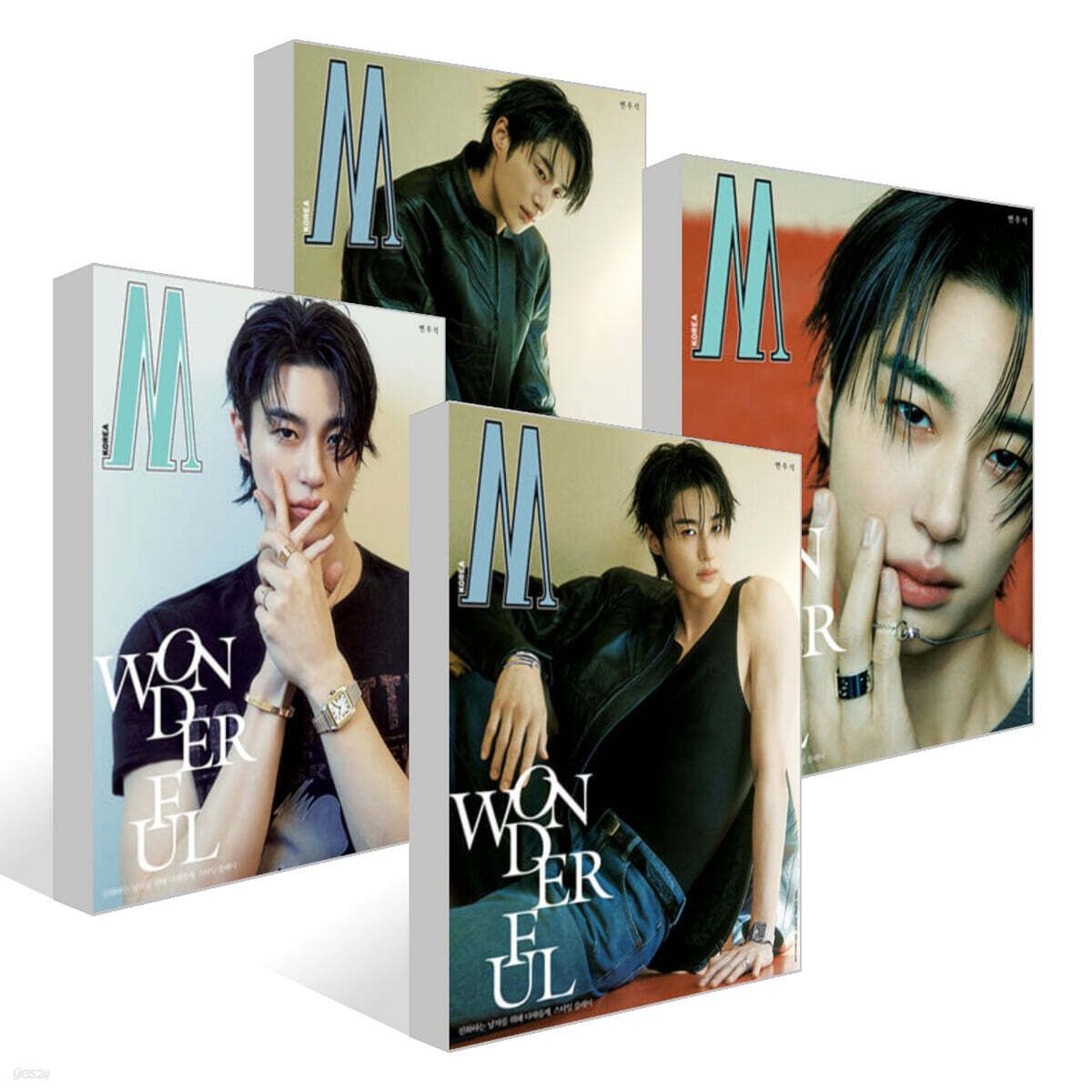W KOREA 四月號 邊佑錫封面雜誌（出清價）