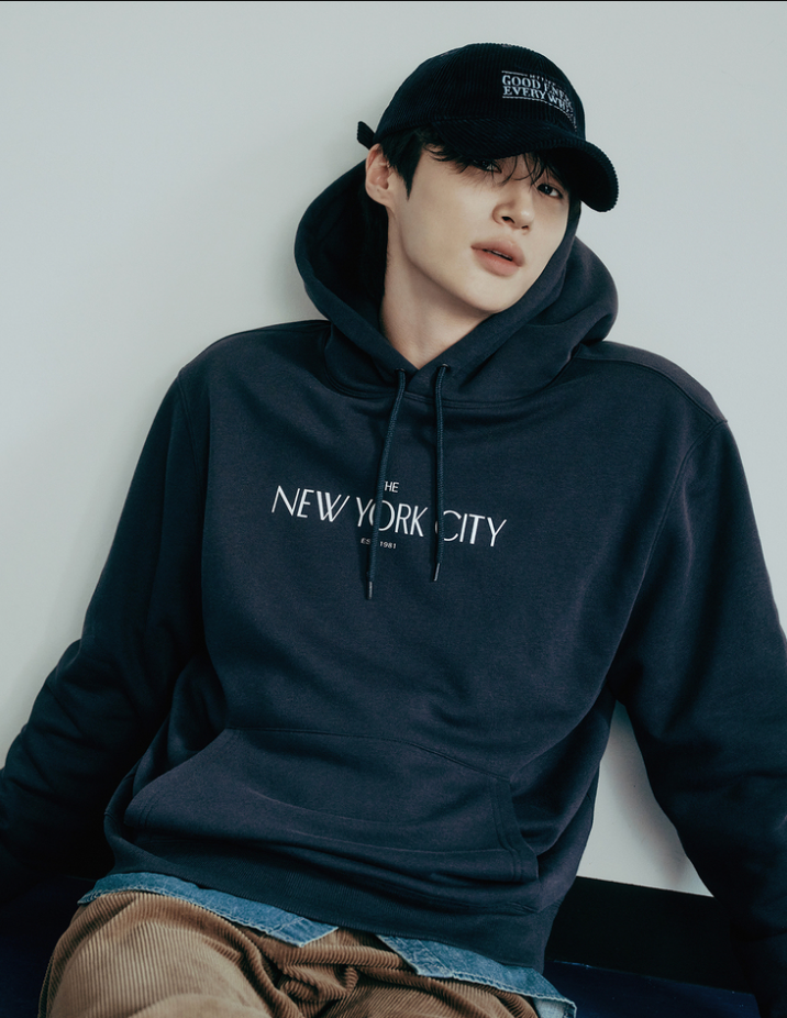 邊佑錫 Giordano 同款帽踢 NEW YORK CITY