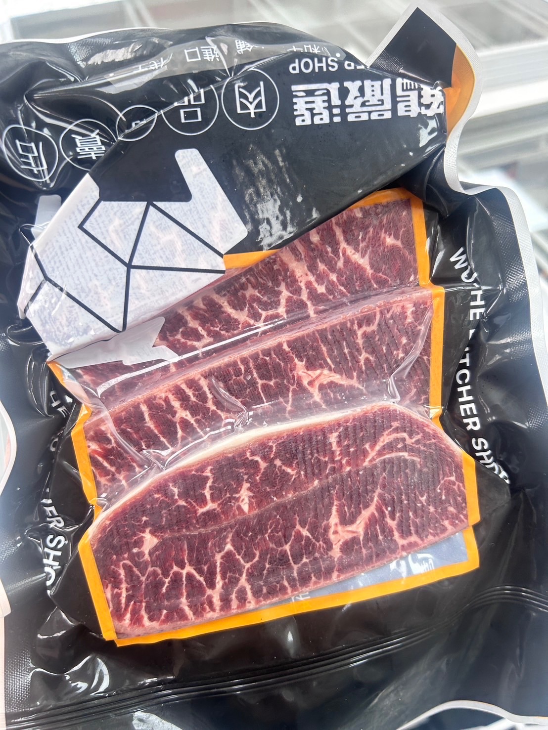 美國安格斯板腱牛排