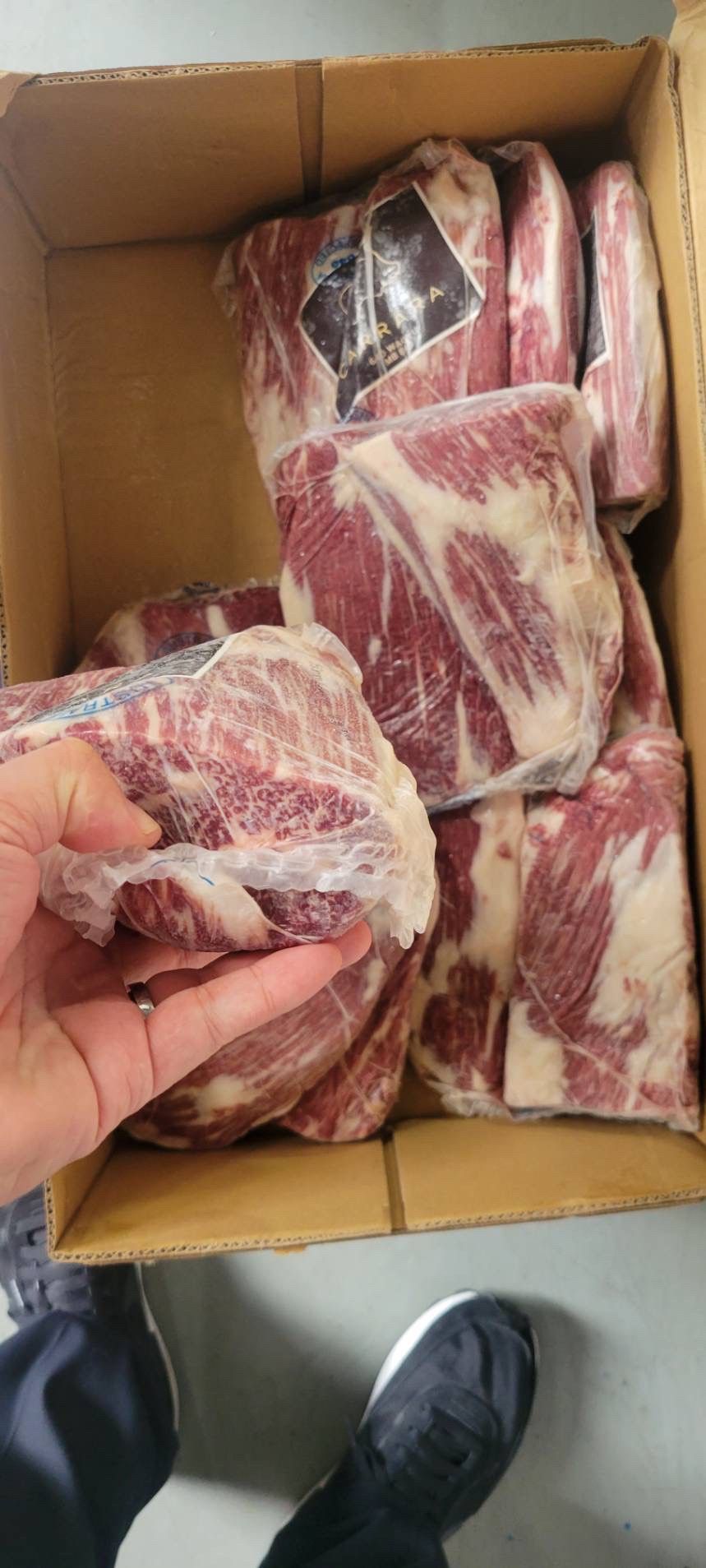 澳洲和牛肋眼上蓋原肉販售
