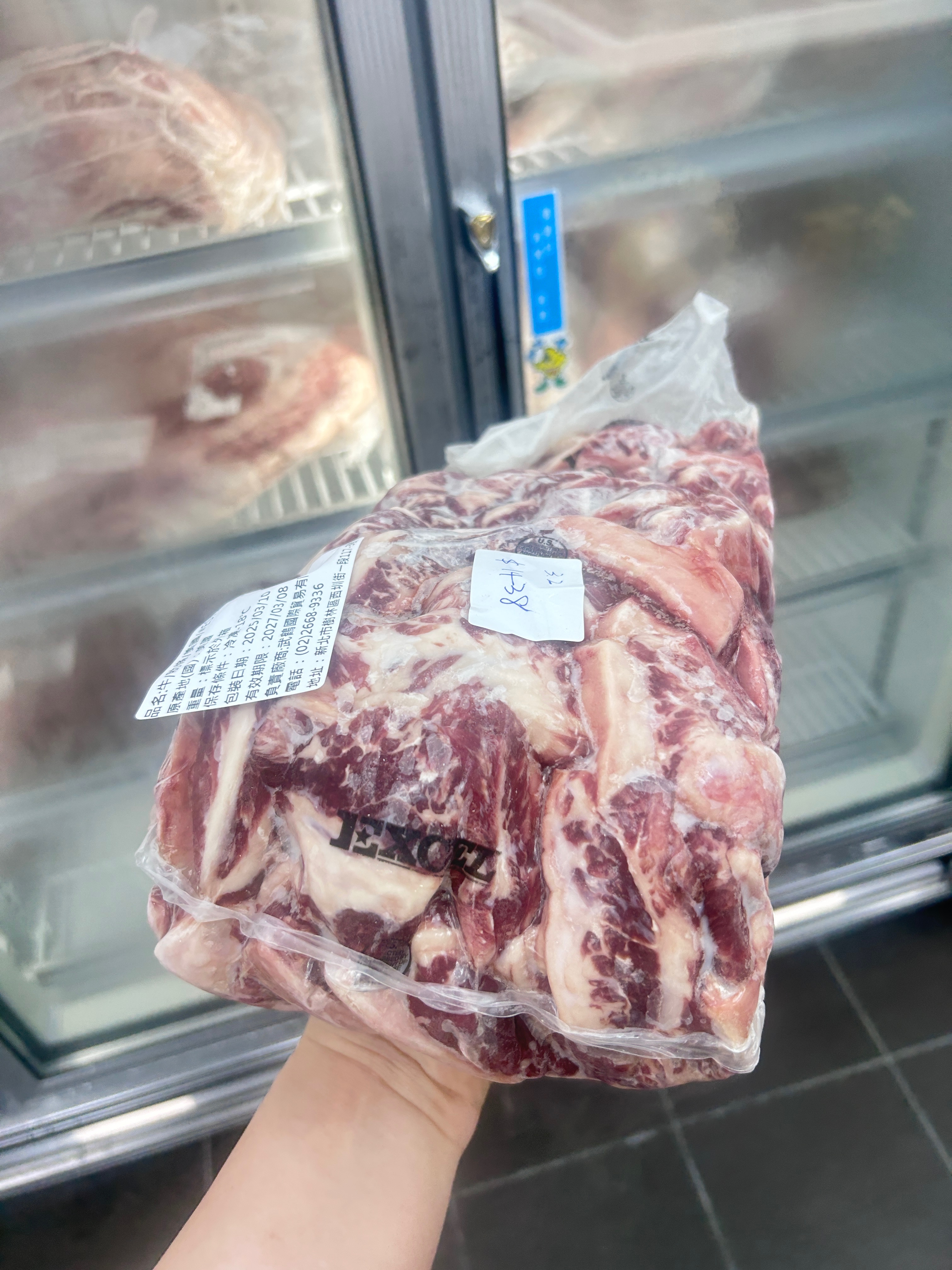 Excel美國牛肋條原肉原包裝 3KG+-10%