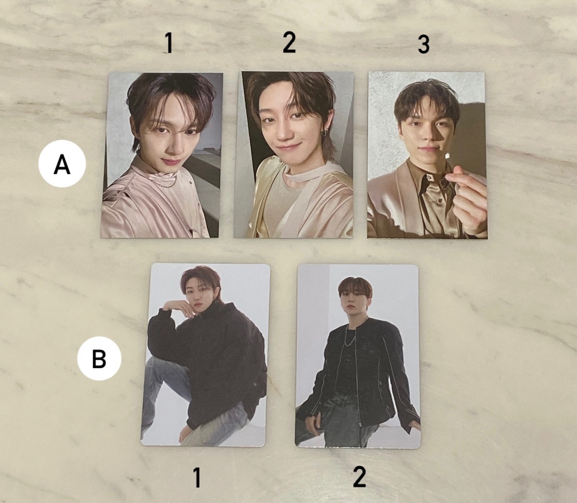 演唱會相關小卡B區