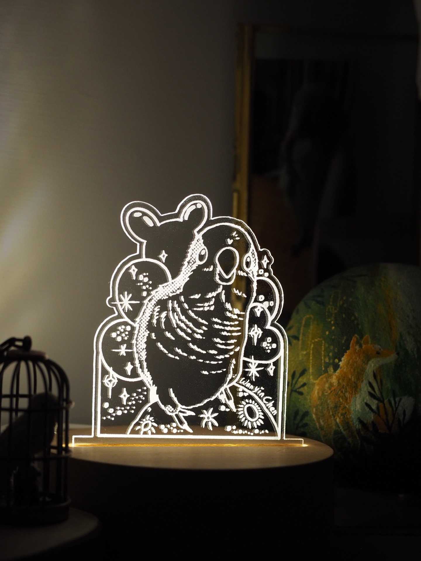 鳥寶星辰小夜燈