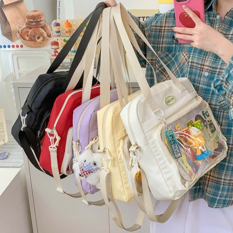 日系大容量休閒痛包