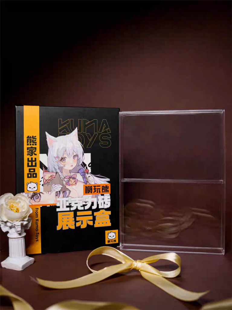 模玩熊生日磚展示盒