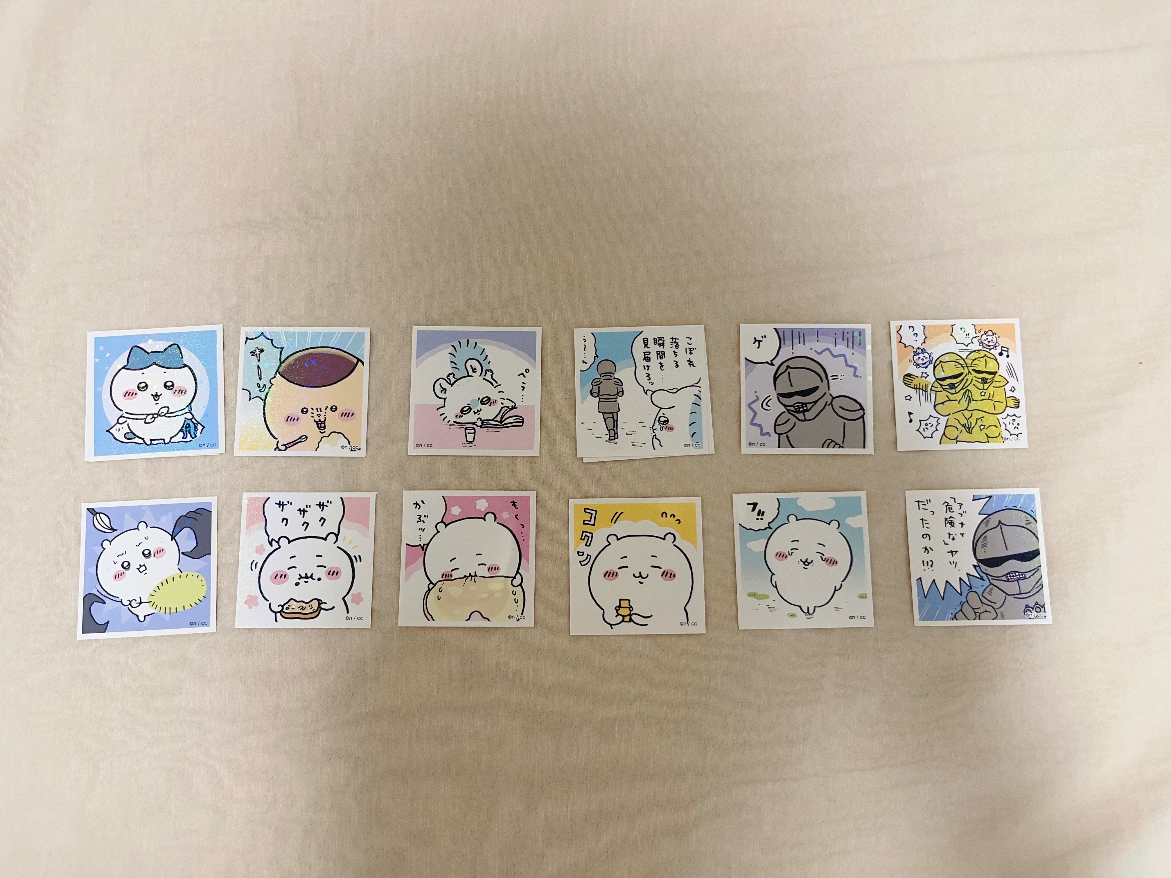 吉伊卡哇 盲抽貼紙