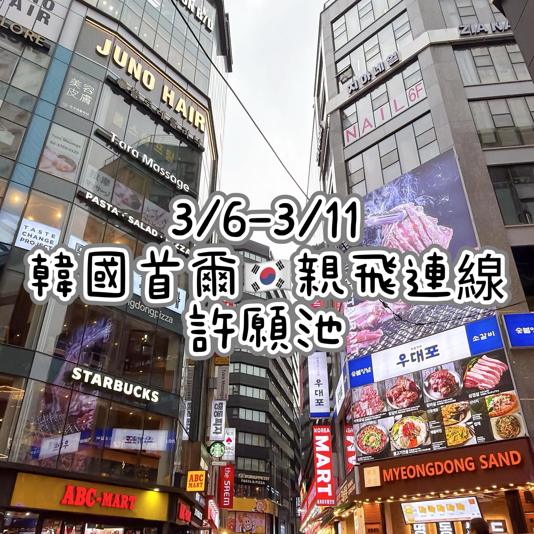 2026/3月韓國連線