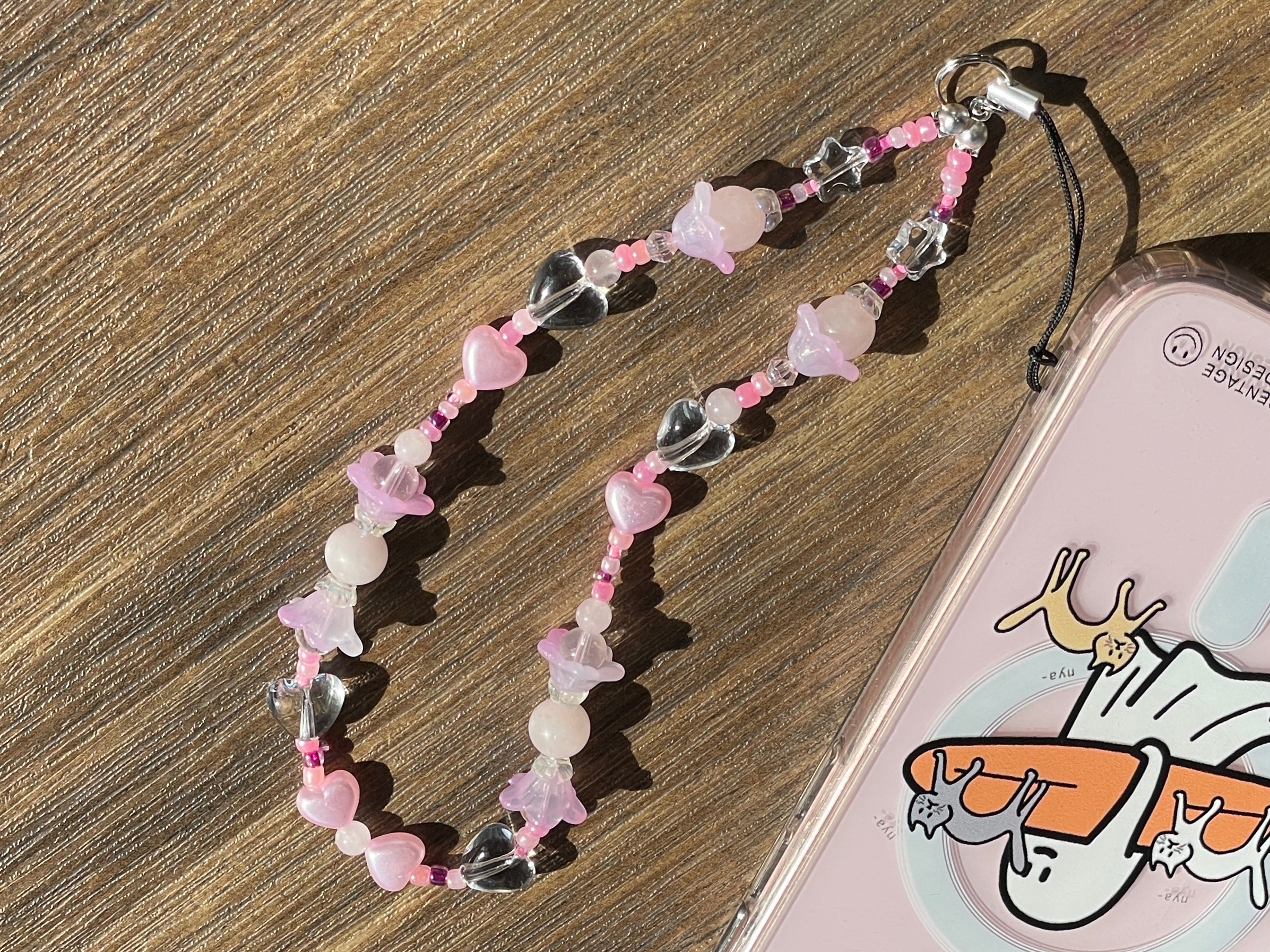 粉紅少女心🩷💖手機吊飾