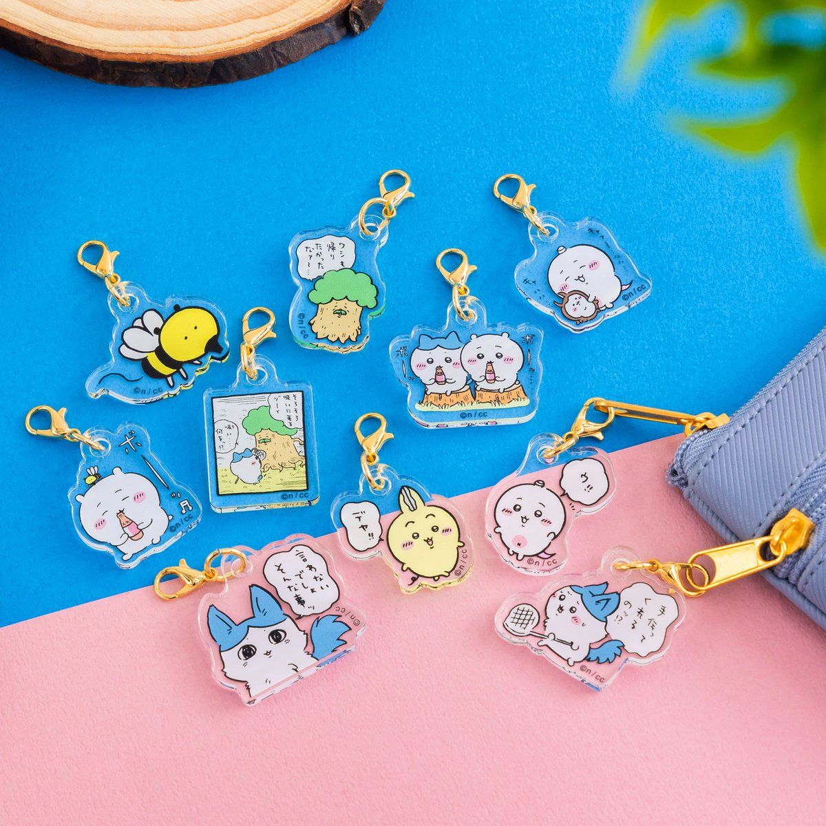 [現貨]吉伊卡哇平行世界周邊商品 鑰匙圈＆閃亮貼紙（請點標題我本人看詳細）