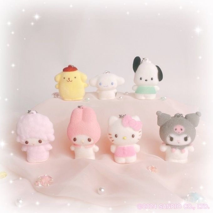 ＜預購＞日本限定 植絨捏捏小吊飾