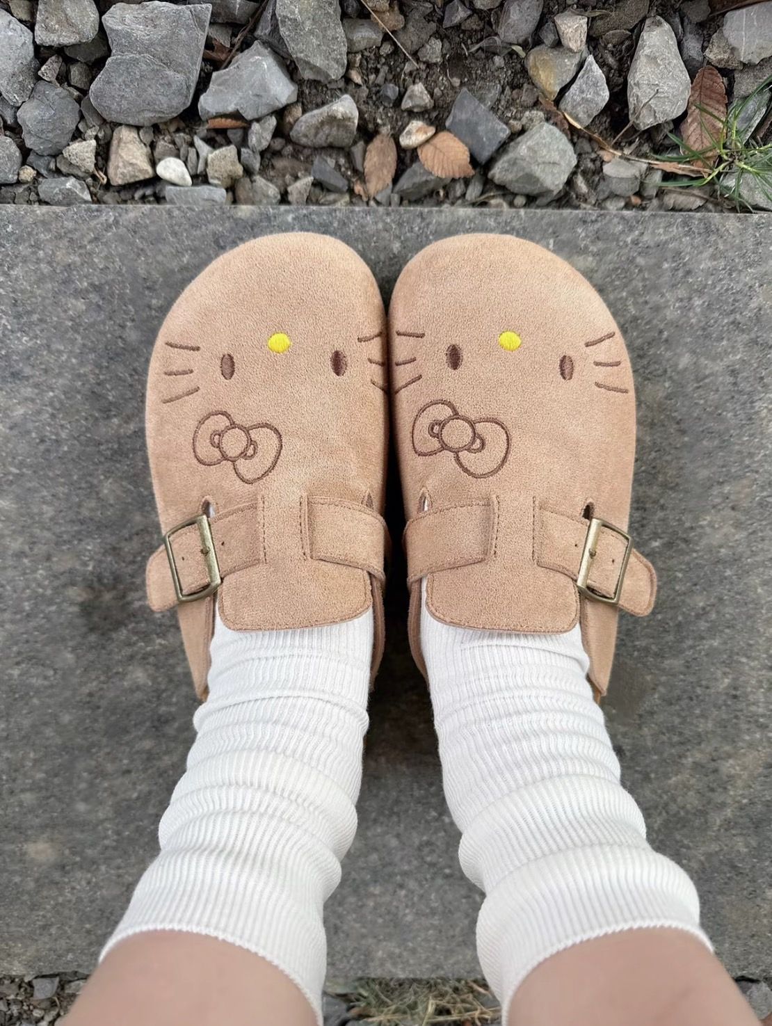 ＜預購＞SANRIO x HELLO KITTY 聯名款正版授權 勃肯鞋 * 增高3cm