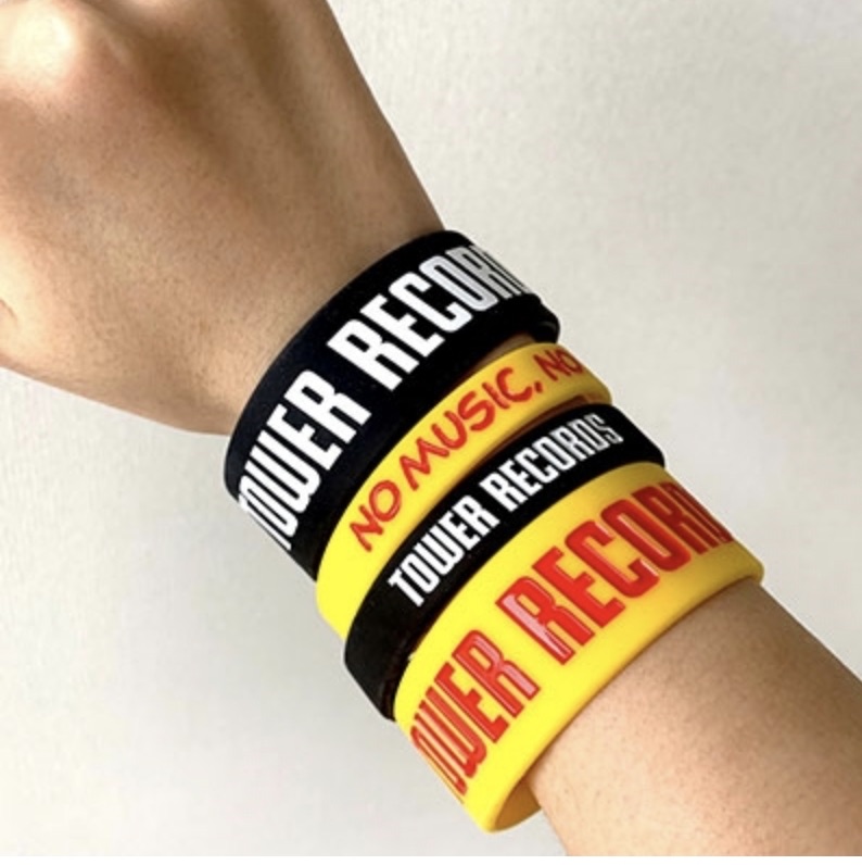 ■TOWER RECORDS 愛樂魂噴發經典手環