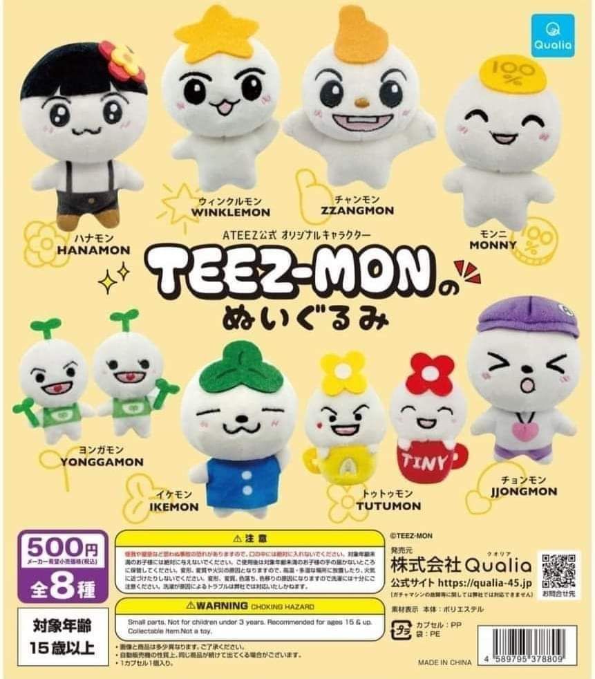 teez-mon 扭蛋娃