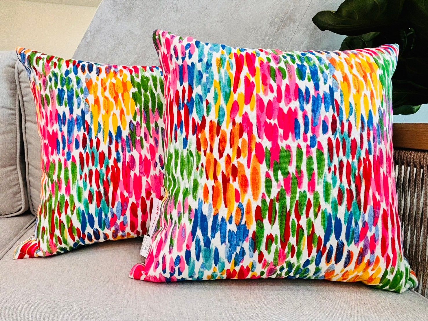 【台灣製 現貨 發票】花花 抱枕 腰枕 45x45  48x30 防潑水 長形 方形 靠枕 靠背枕 枕套 枕芯【單顆】