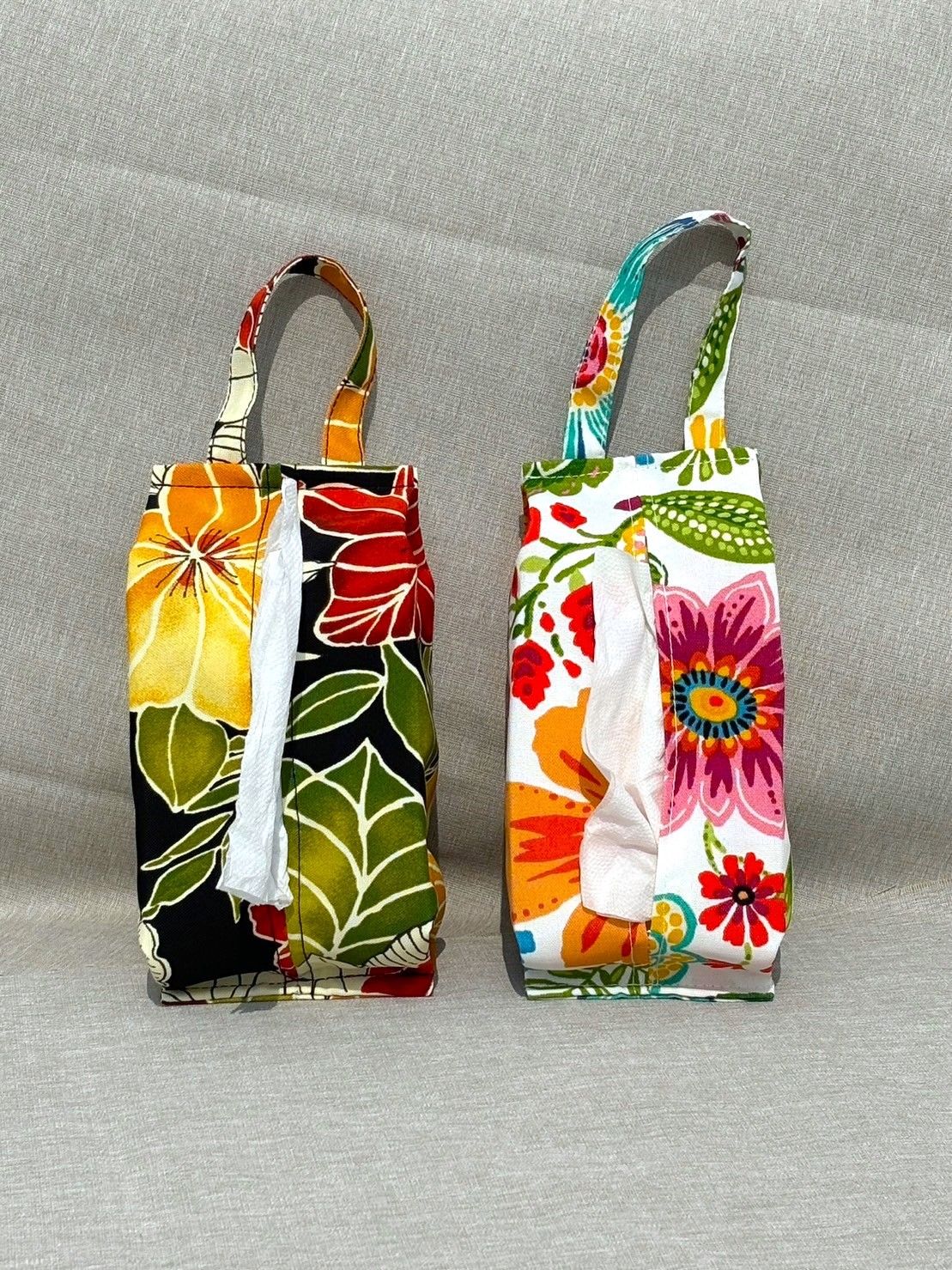 【台灣製 現貨 發票】掛式 衛生紙袋 防潑水 面紙套 手作 車縫  車用 拉鍊 掛式 掛袋 衛生紙 收納袋