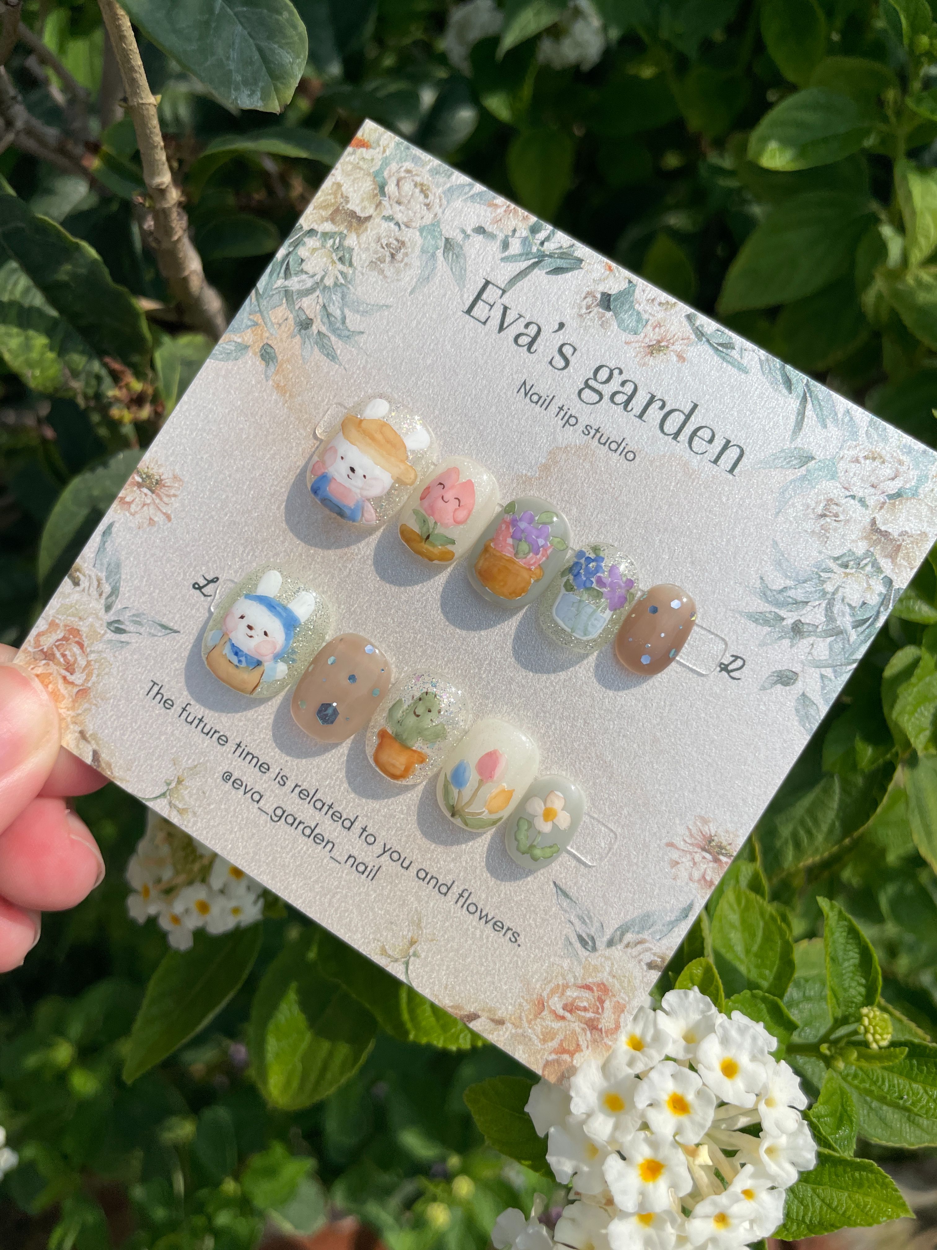 Little rabbit gardener