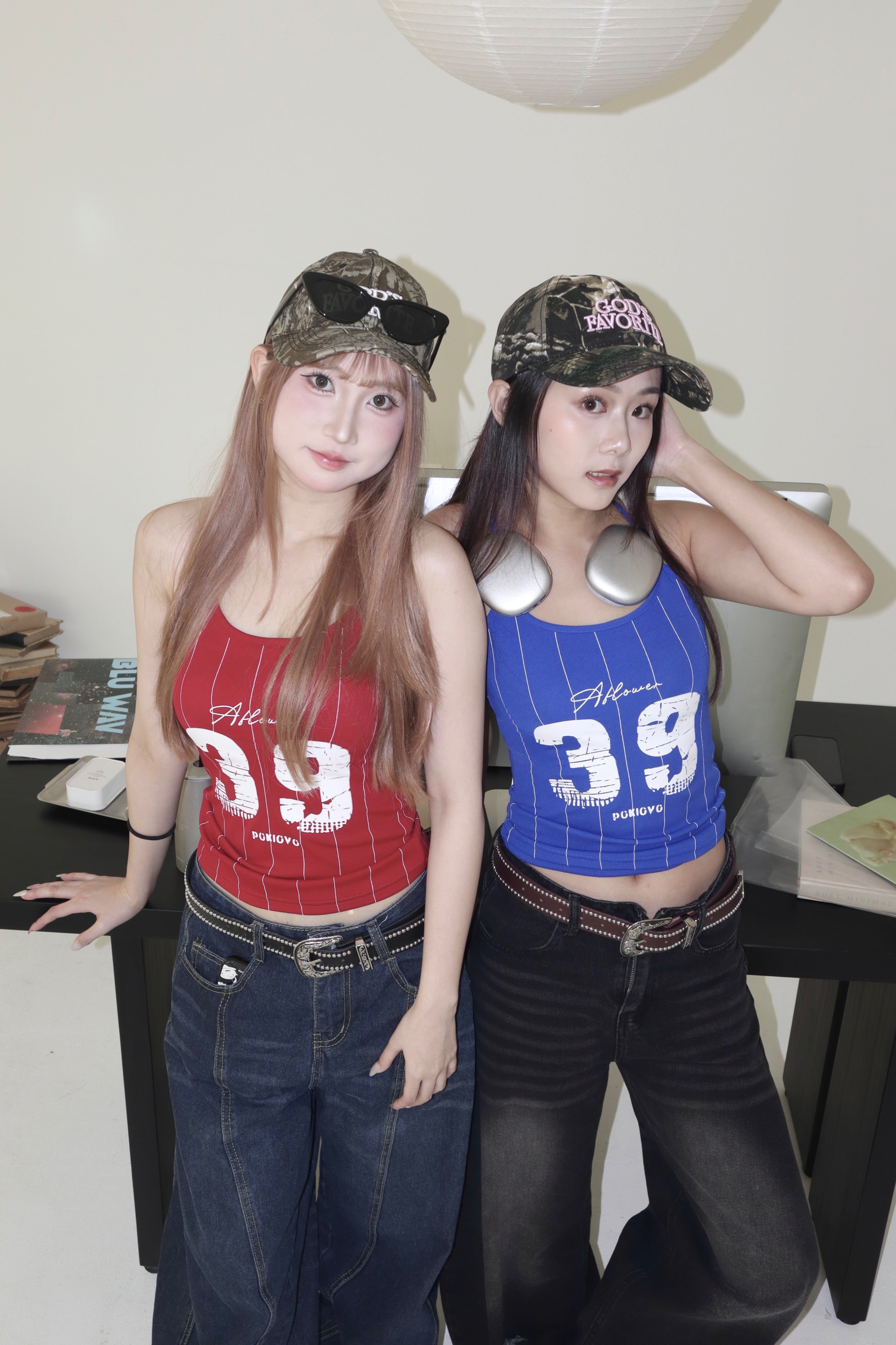 #T0005 | 🏀「PLAYER 39」|美式復古球衣風短版背心