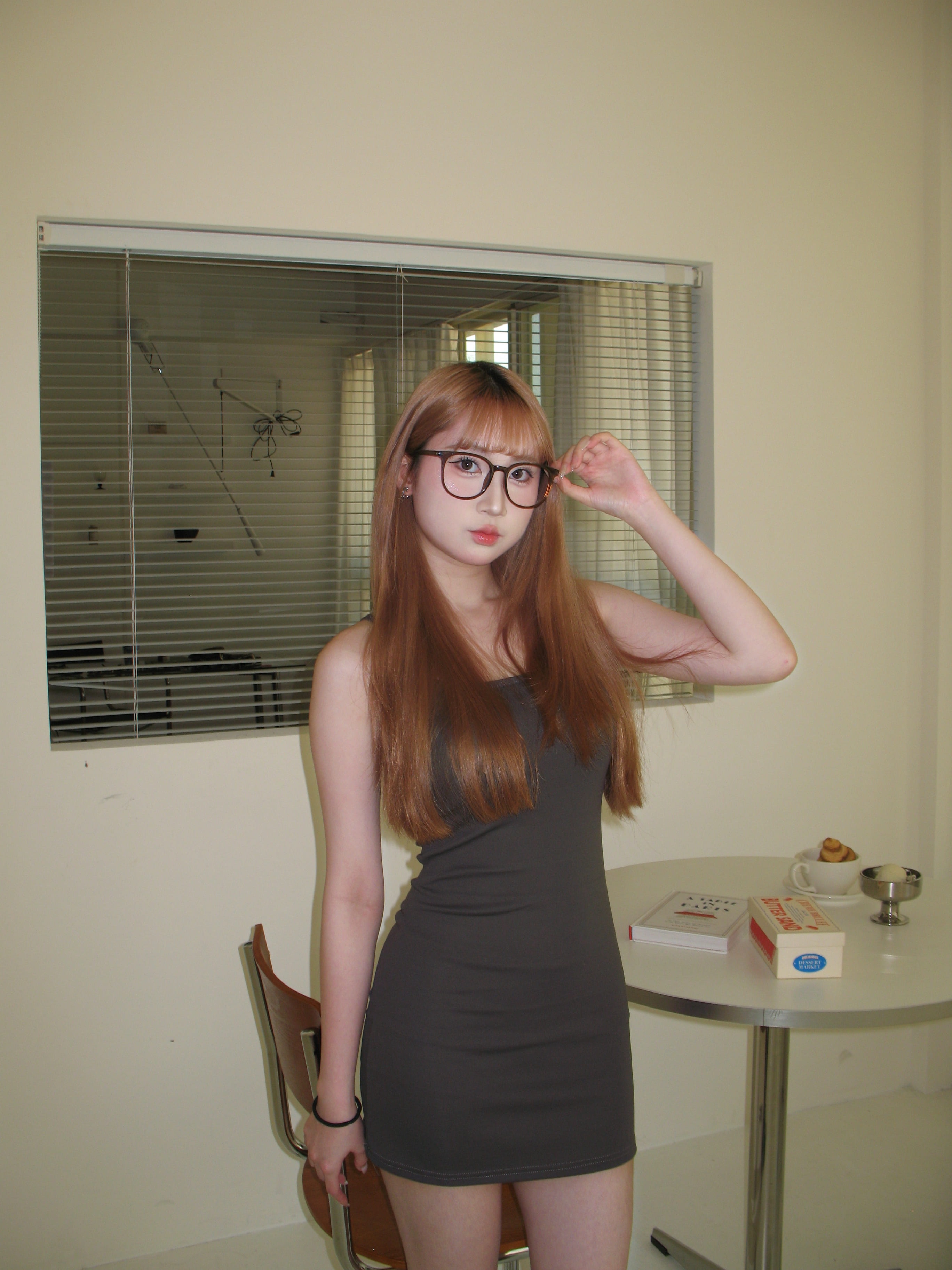 #A0003 |  | 📖「STUDY DATE」| 深框文青眼鏡