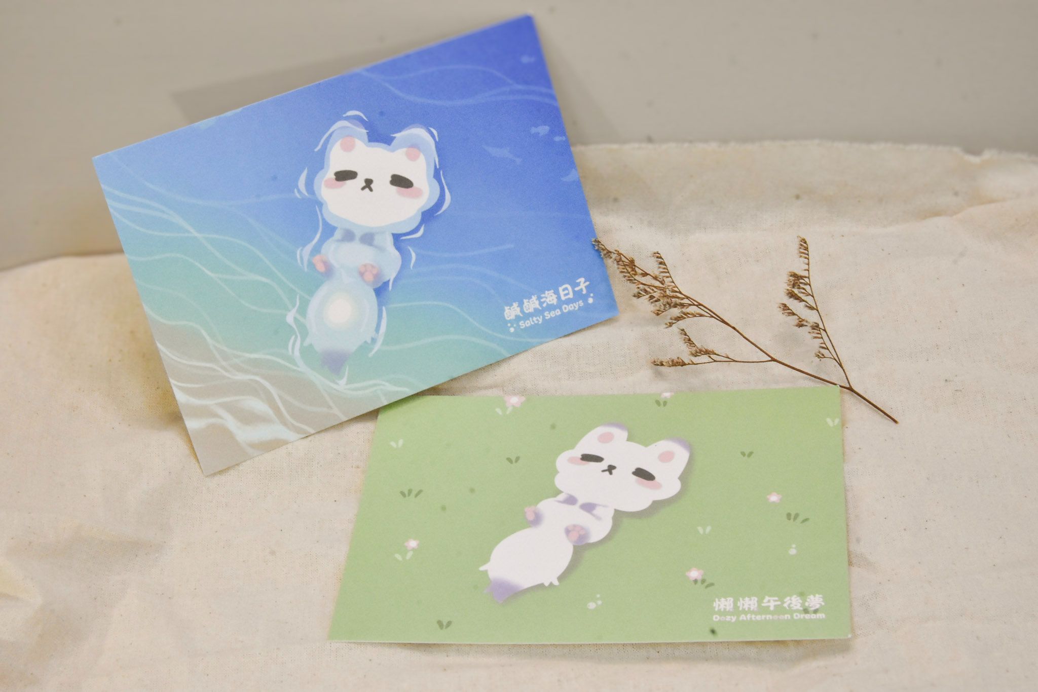 💌【妃妃明信片｜慢生活系列 兩款】