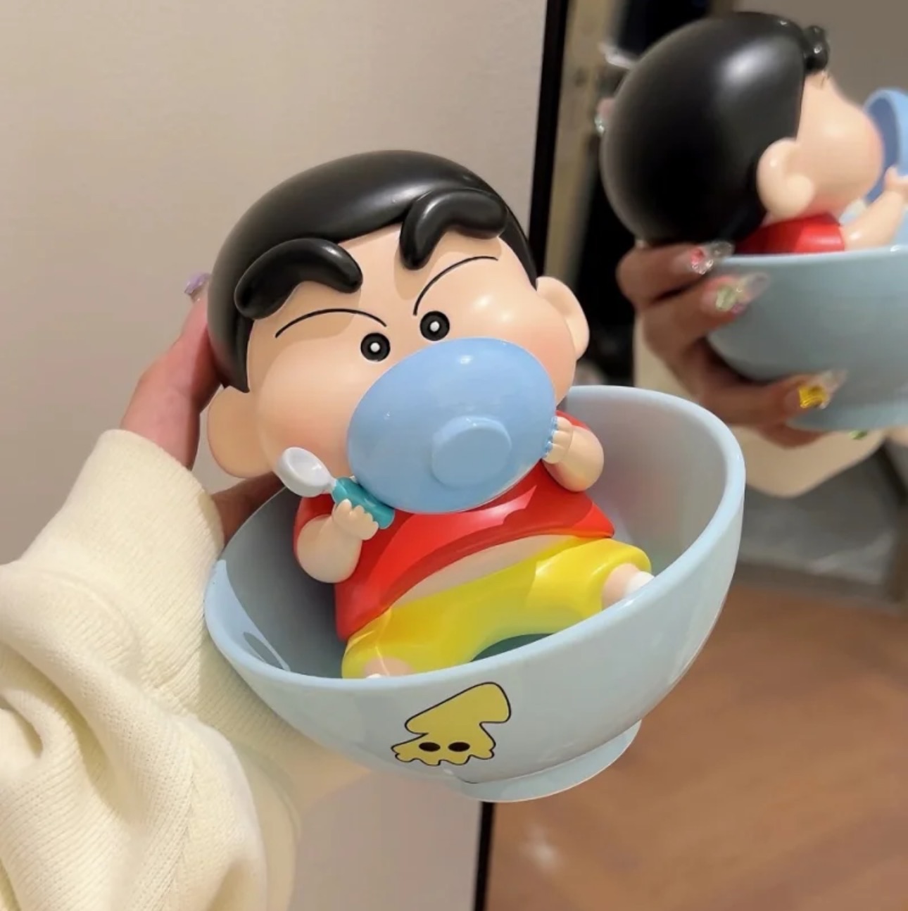 🍚干飯小新擺件【手工限量款_售完絕版】