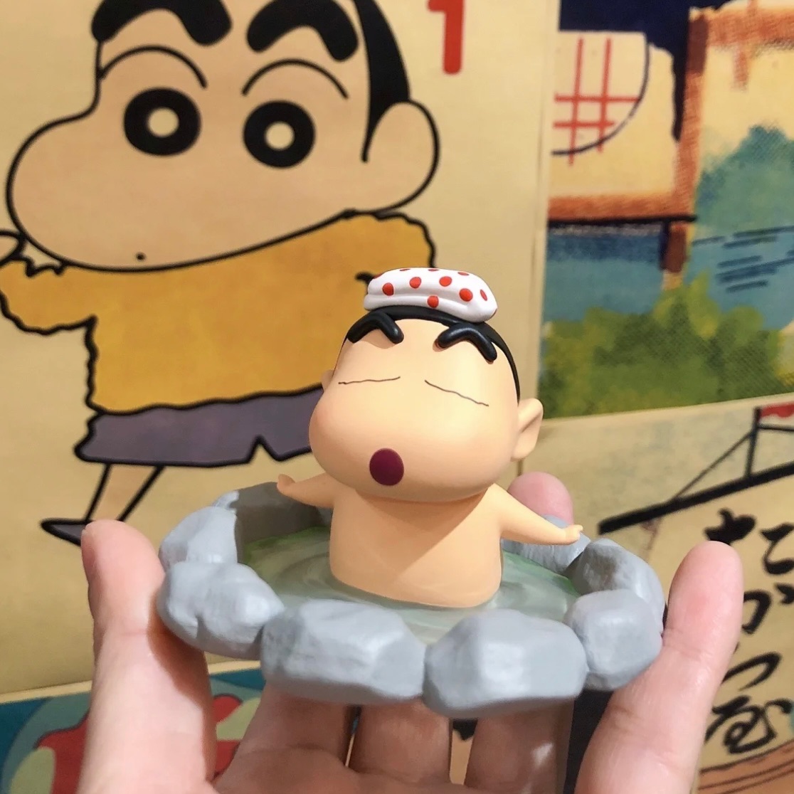 正版發售｜泡湯小新公仔