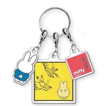 ⎪厭物日.studio⎪Miffy x Choju-Giga 日本聯名限定野生動物漫畫亞克力鑰匙圈