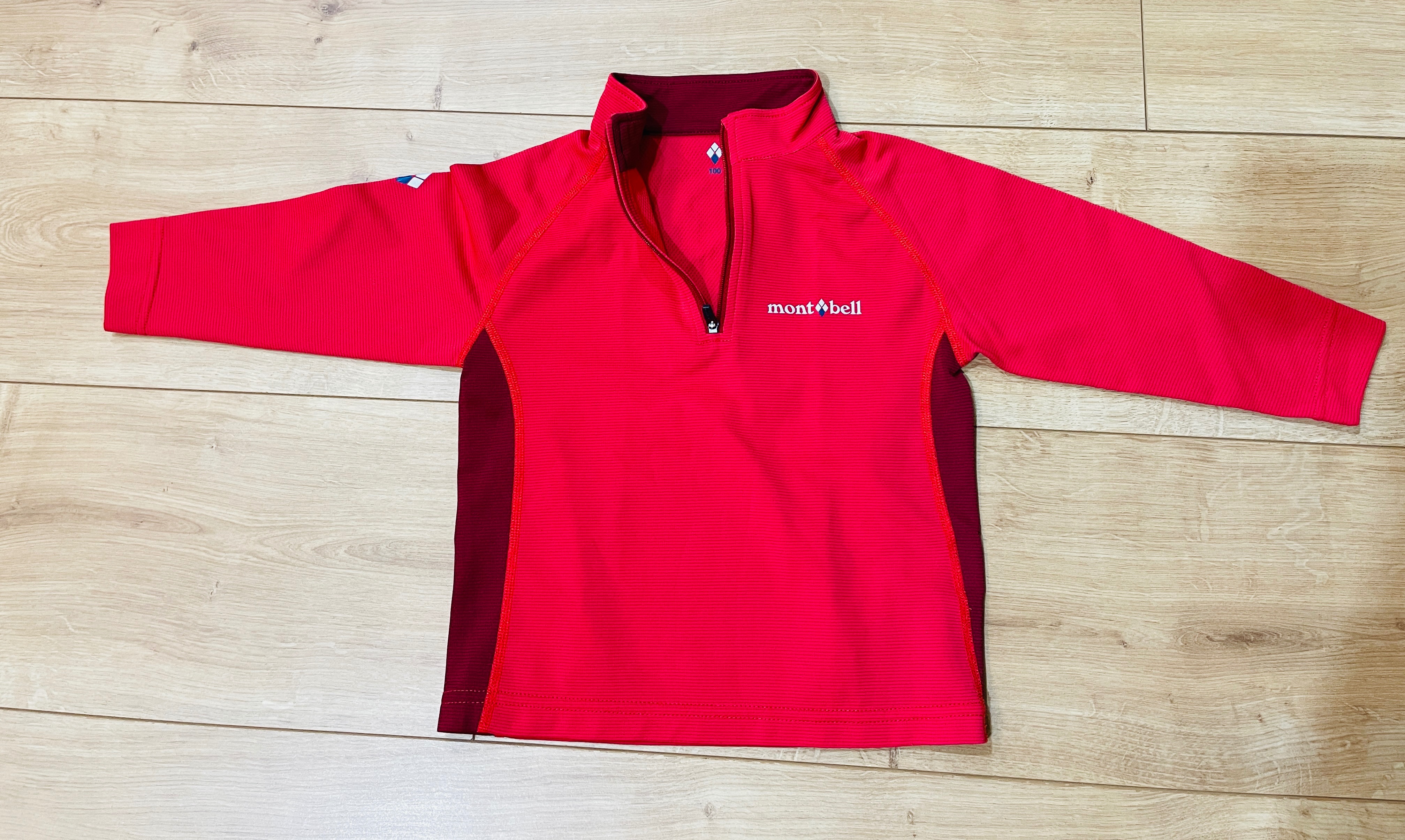 Montbell 童 長袖排汗衫 2件