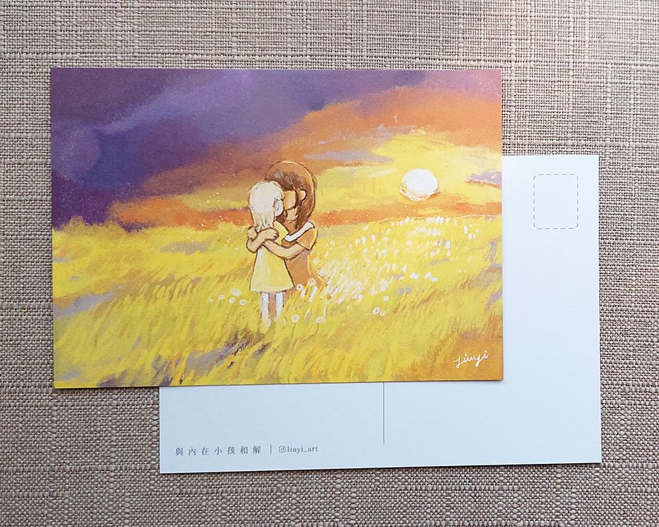 插畫明信片