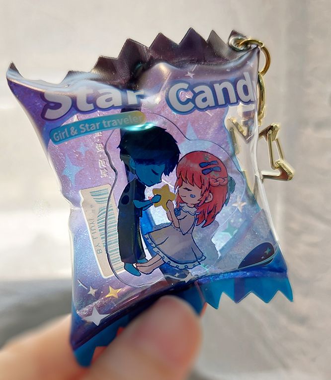 《女孩與星際旅者》Star Candy吊飾