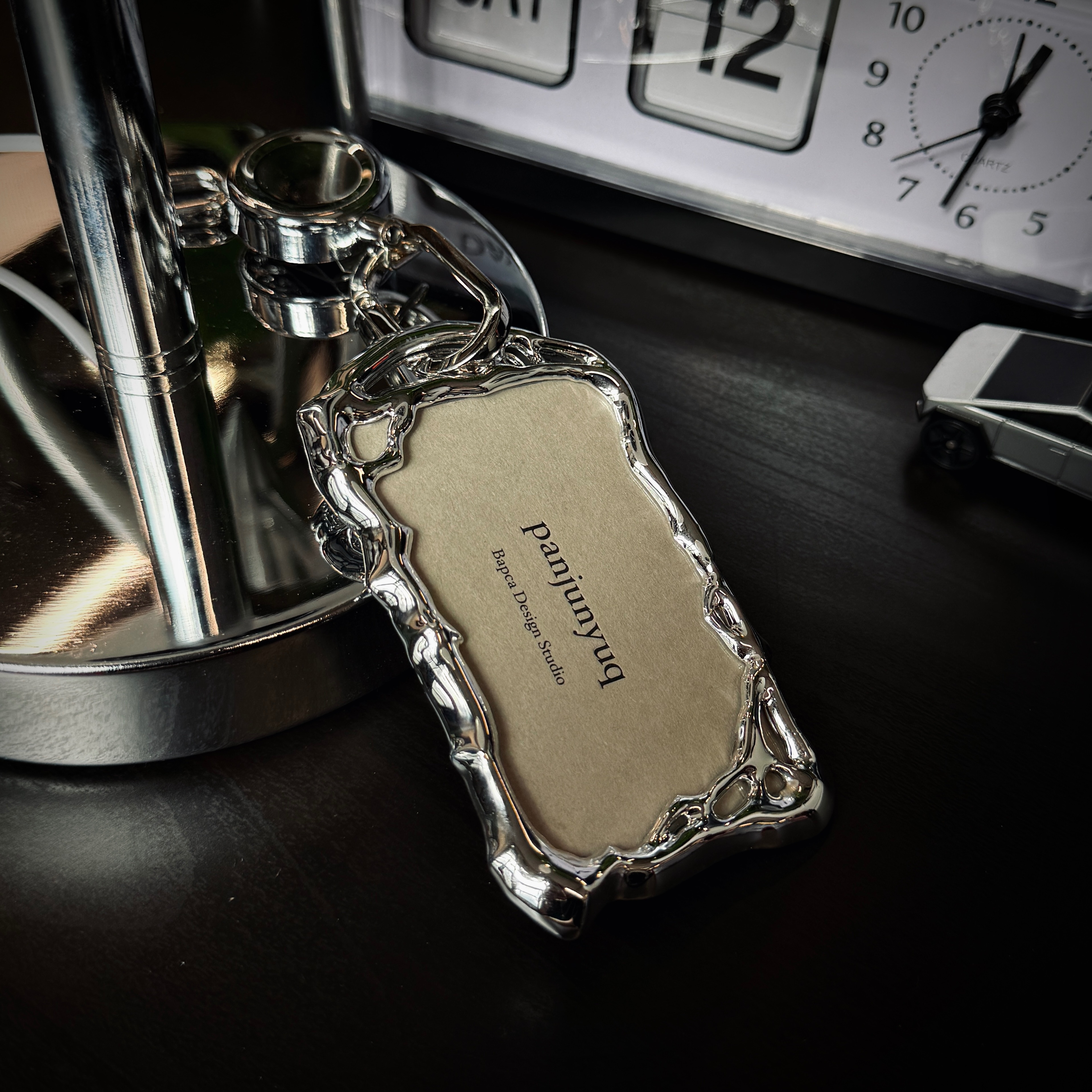 Bapca Card Case 01 鍍銀