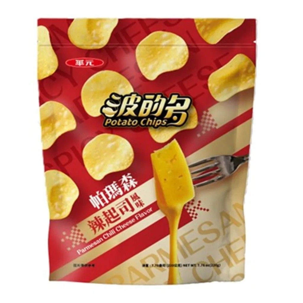 波的多帕瑪森辣起司風味分享包220g